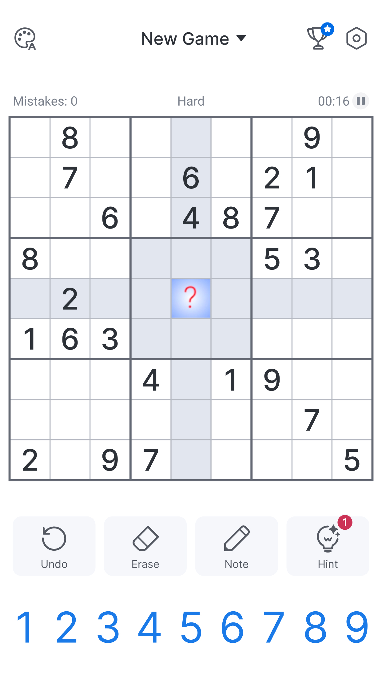 اسکرین شات 1 بازی Sudoku - Classic Sudoku Puzzle