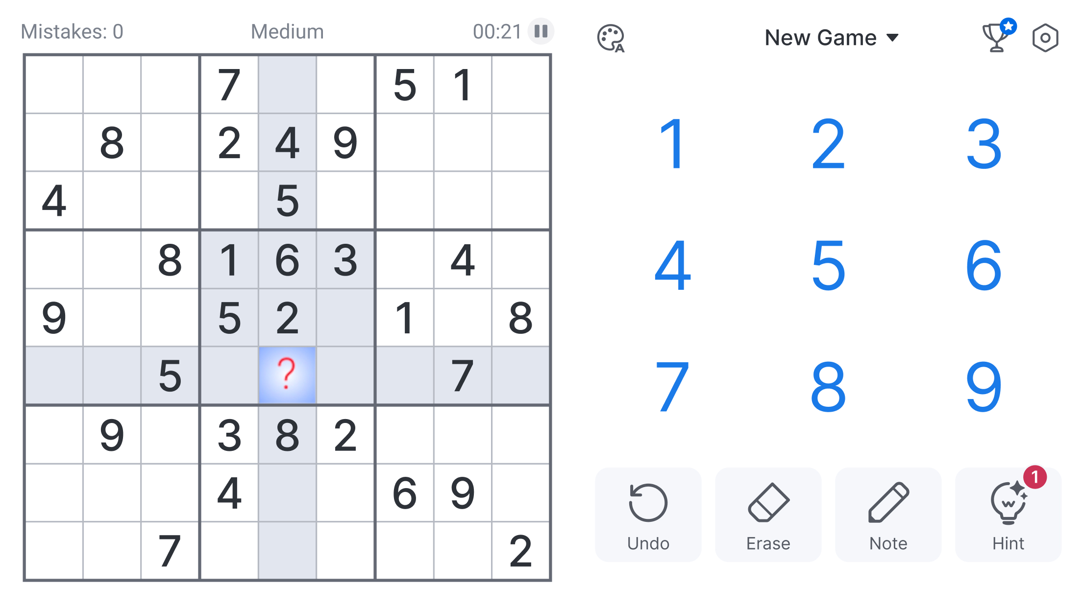 اسکرین شات 8 بازی Sudoku - Classic Sudoku Puzzle