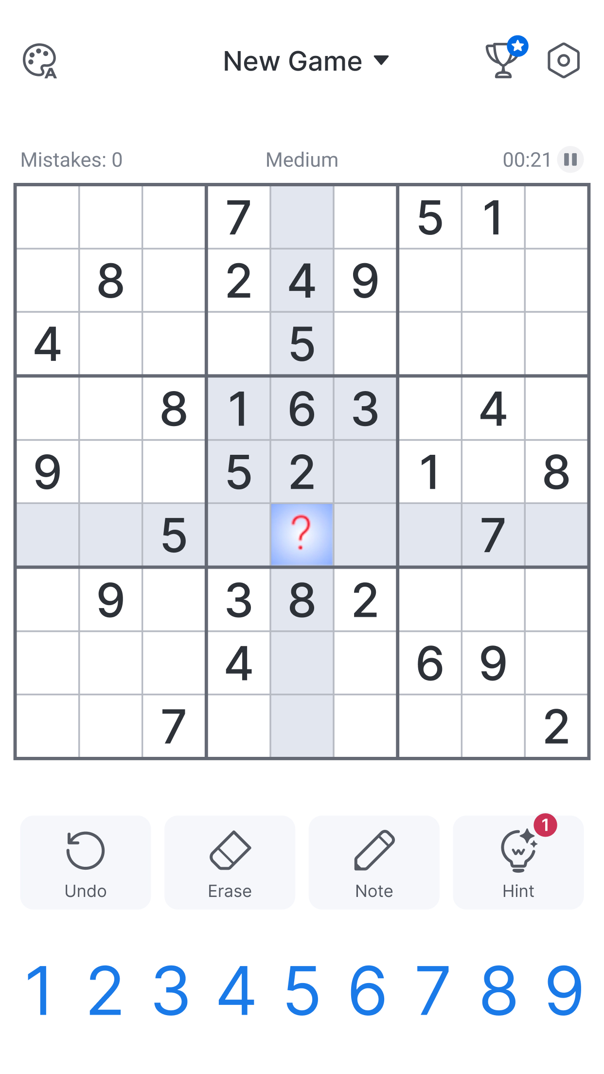 اسکرین شات 4 بازی Sudoku - Classic Sudoku Puzzle