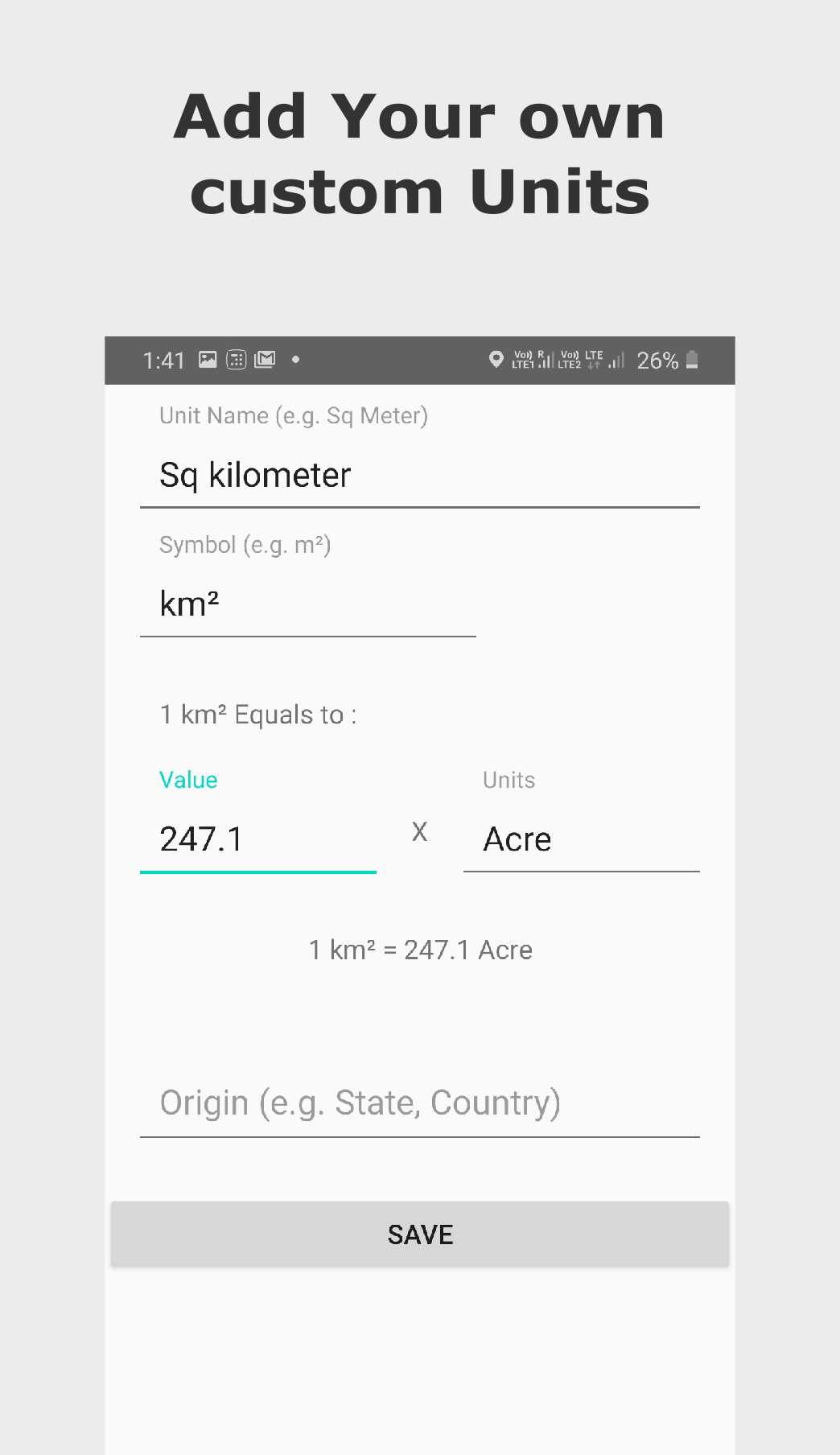 اسکرین شات 3 برنامه Easy Area : Land Area Measure