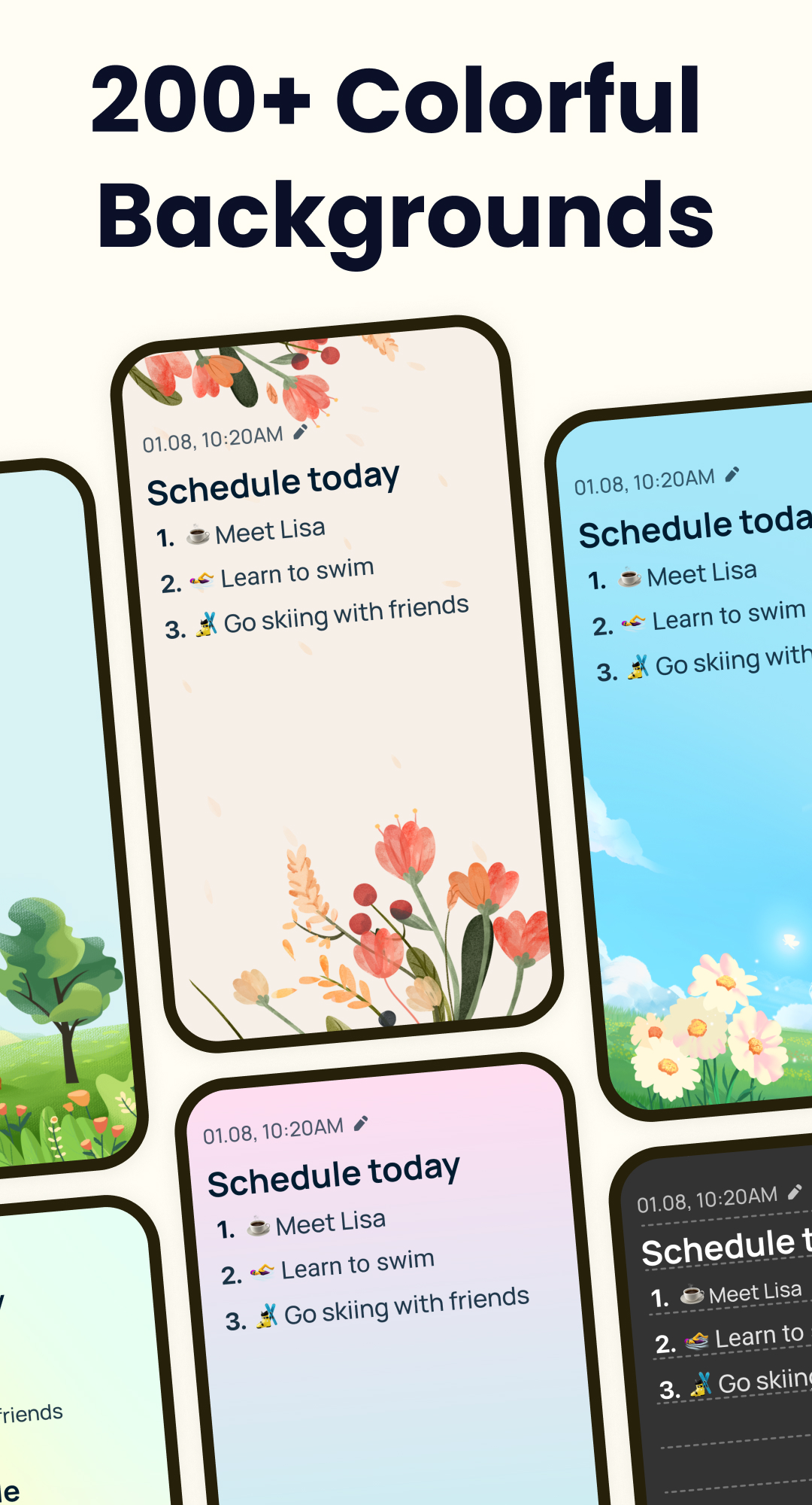 اسکرین شات 3 برنامه Easy Notes - Note Taking Apps