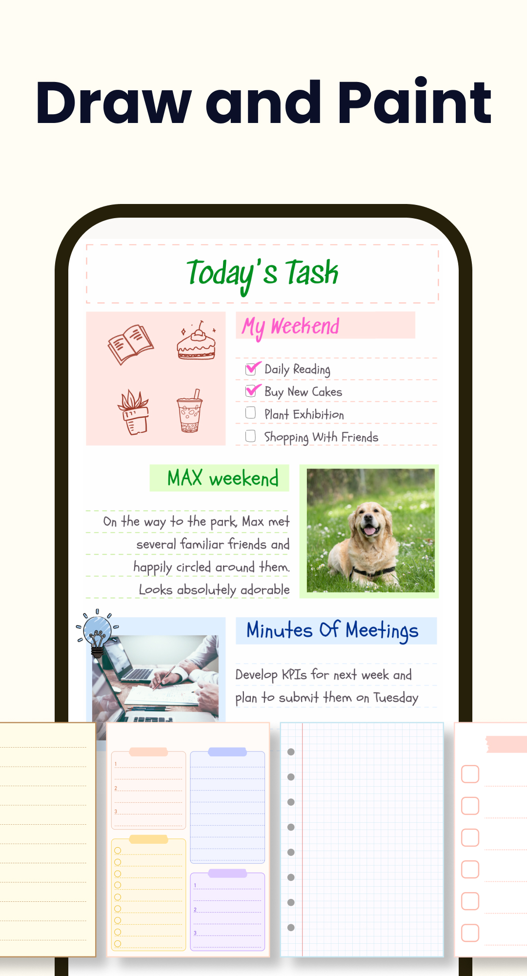 اسکرین شات 4 برنامه Easy Notes - Note Taking Apps