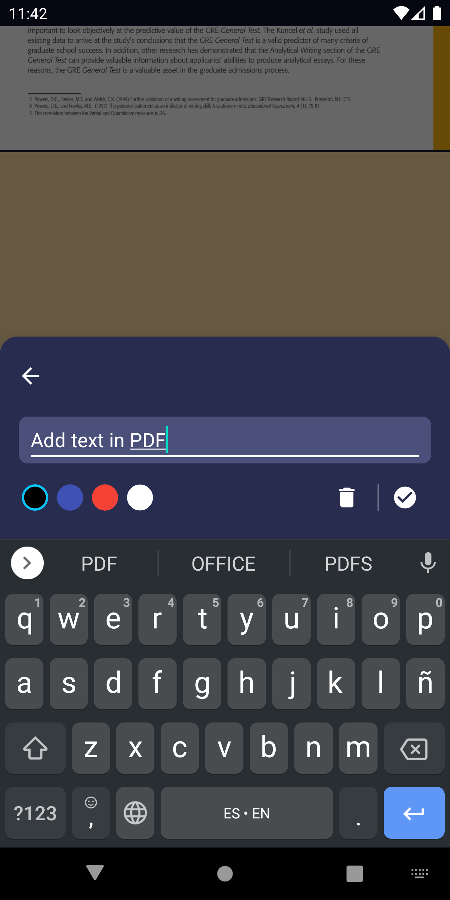 اسکرین شات 3 برنامه PDF Editor: Edit, Write, Sign