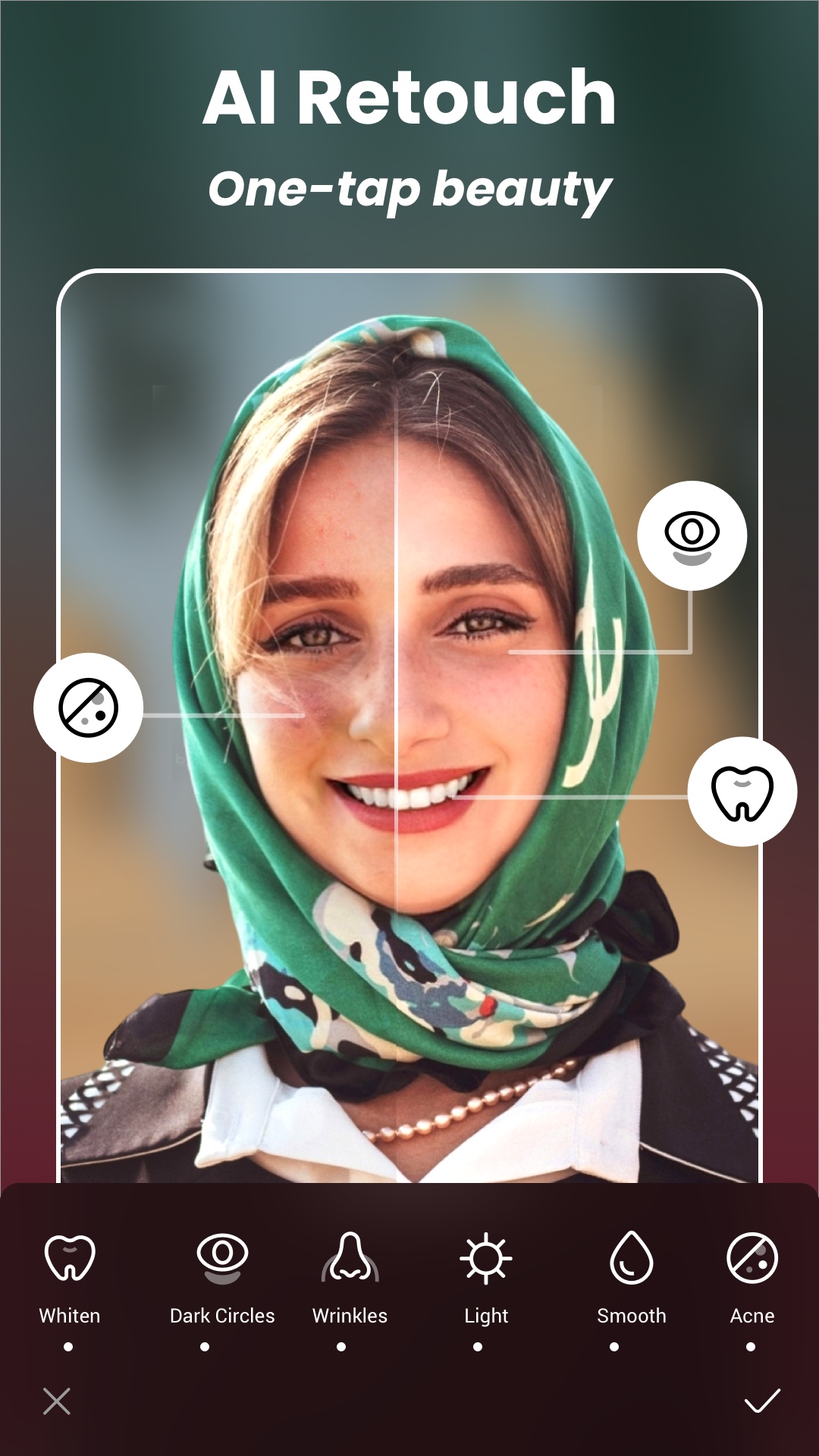 اسکرین شات 1 برنامه AI Photo Editor - DoFoto