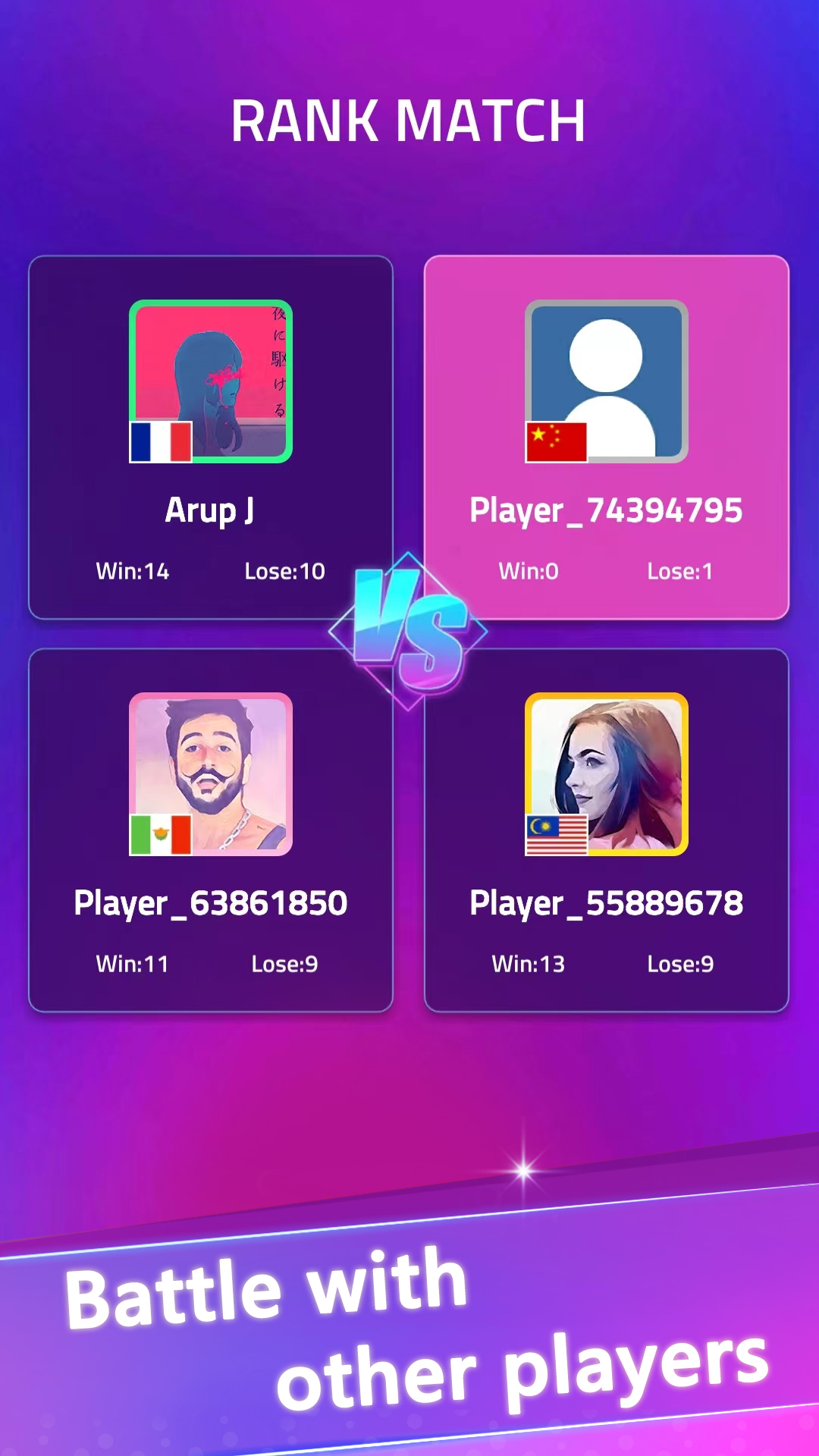 اسکرین شات 6 بازی EDM Piano - Magic Fire Tiles