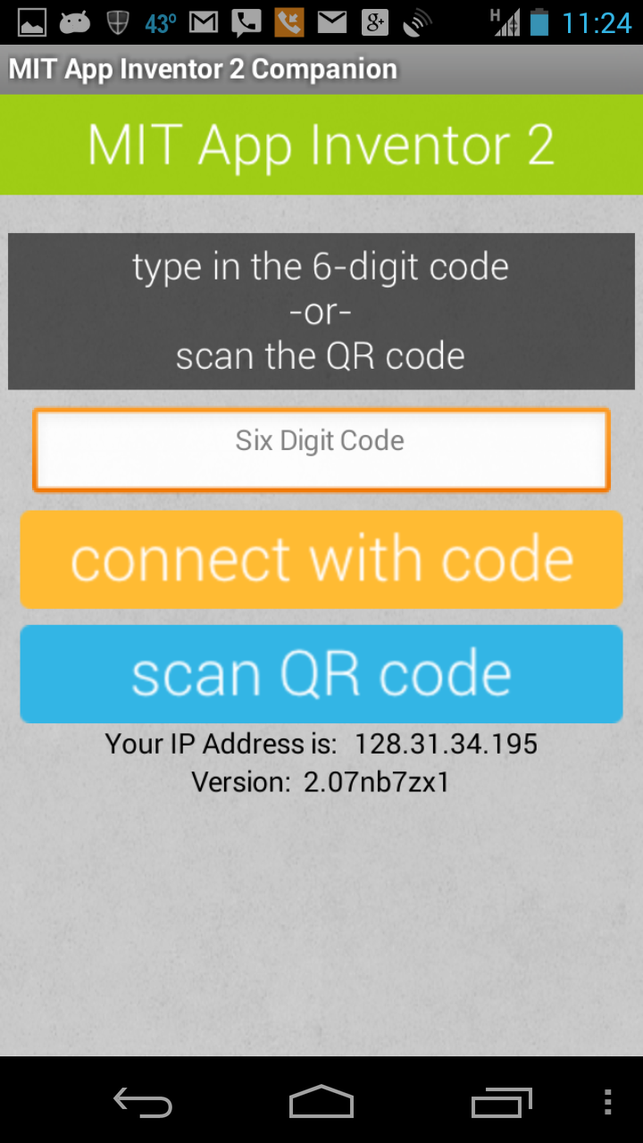 اسکرین شات 1 برنامه MIT AI2 Companion