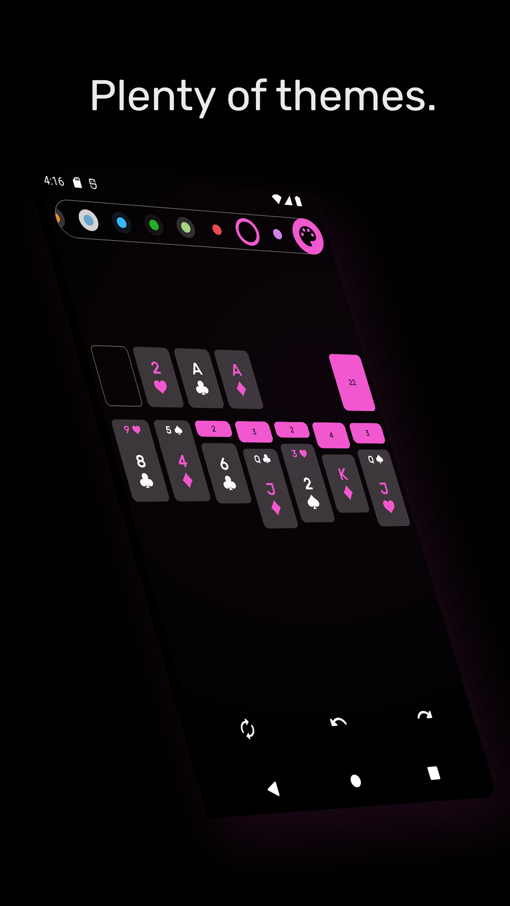 اسکرین شات 3 بازی Solitaire - The Clean One