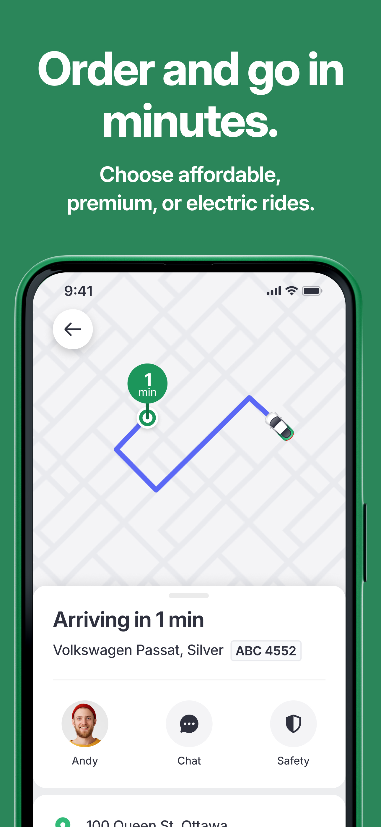 اسکرین شات 2 برنامه Hopp: Get a Ride