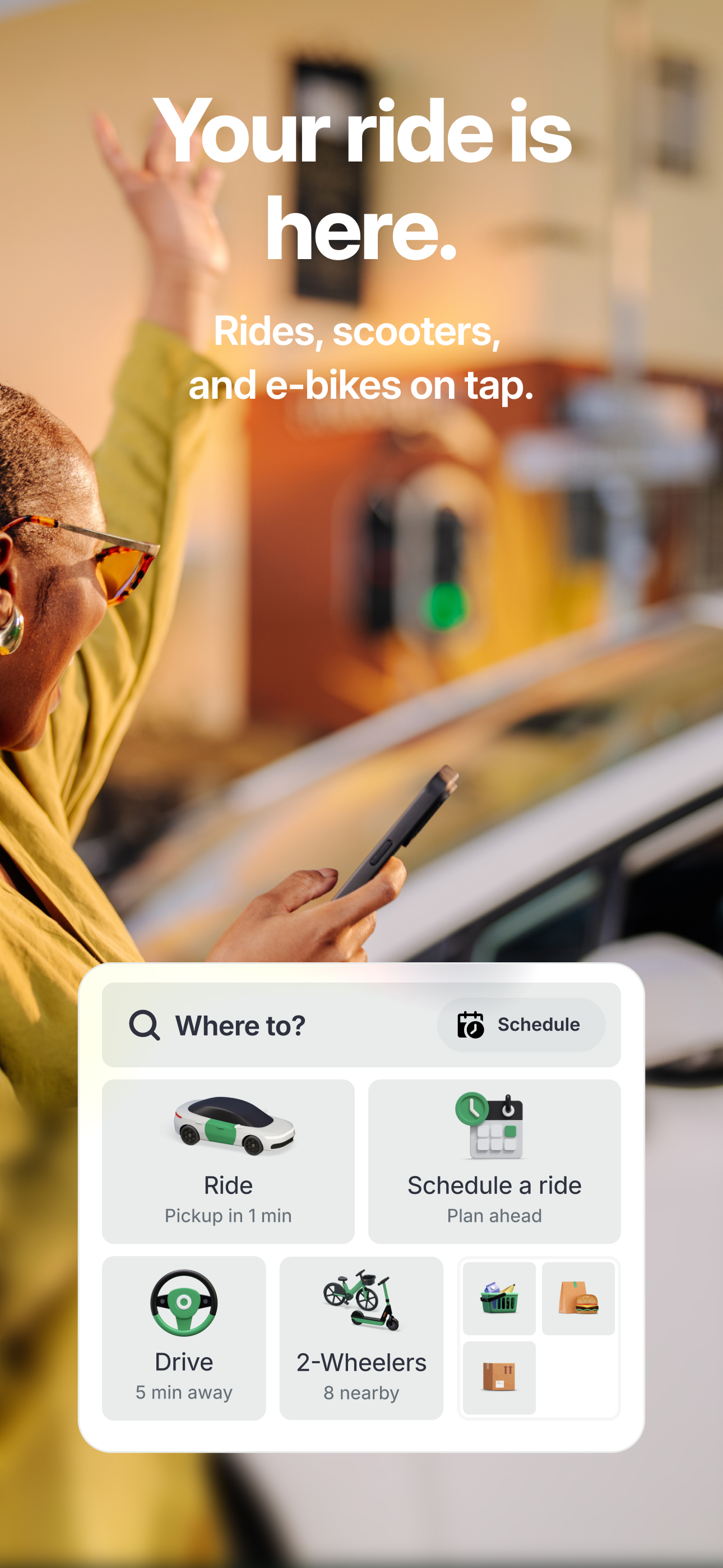 اسکرین شات 1 برنامه Bolt: Request a Ride