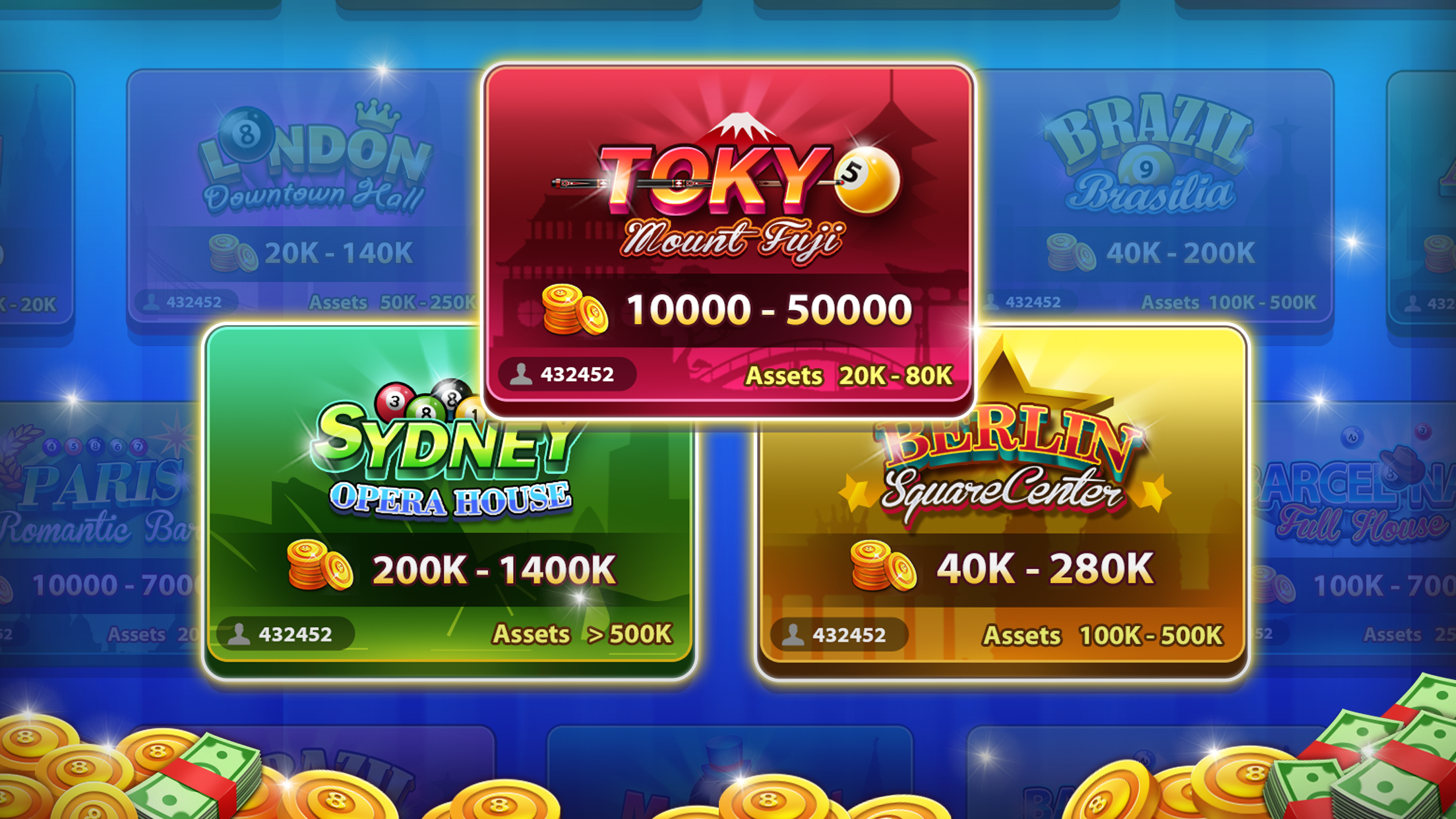 اسکرین شات 6 بازی 8 Ball & 9 Ball Pool