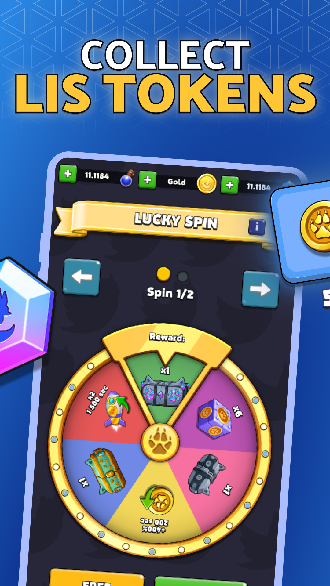 اسکرین شات 2 بازی Crypto DOGE - Get Token