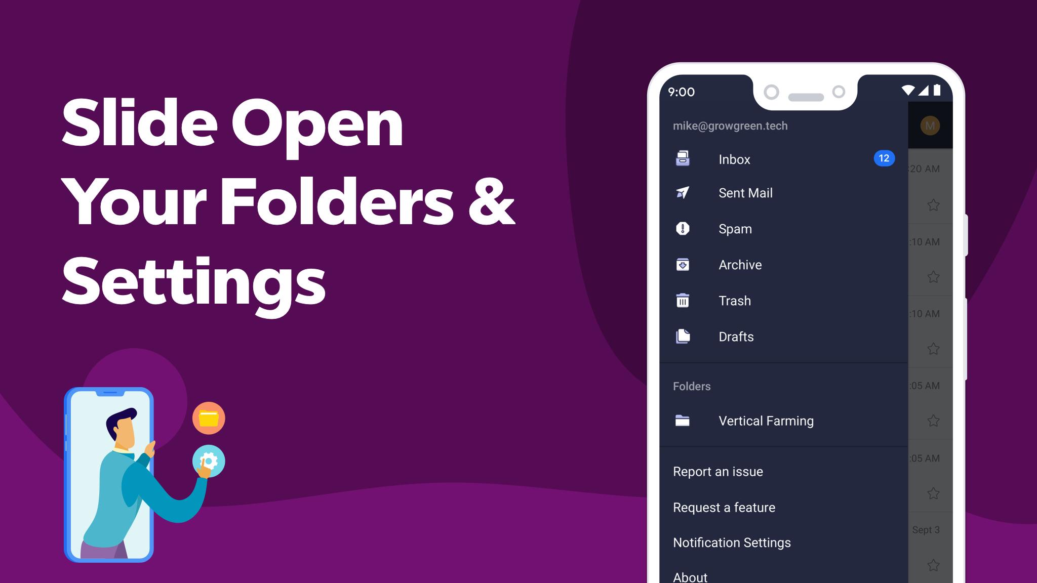 اسکرین شات 7 برنامه Titan Email & Calendar