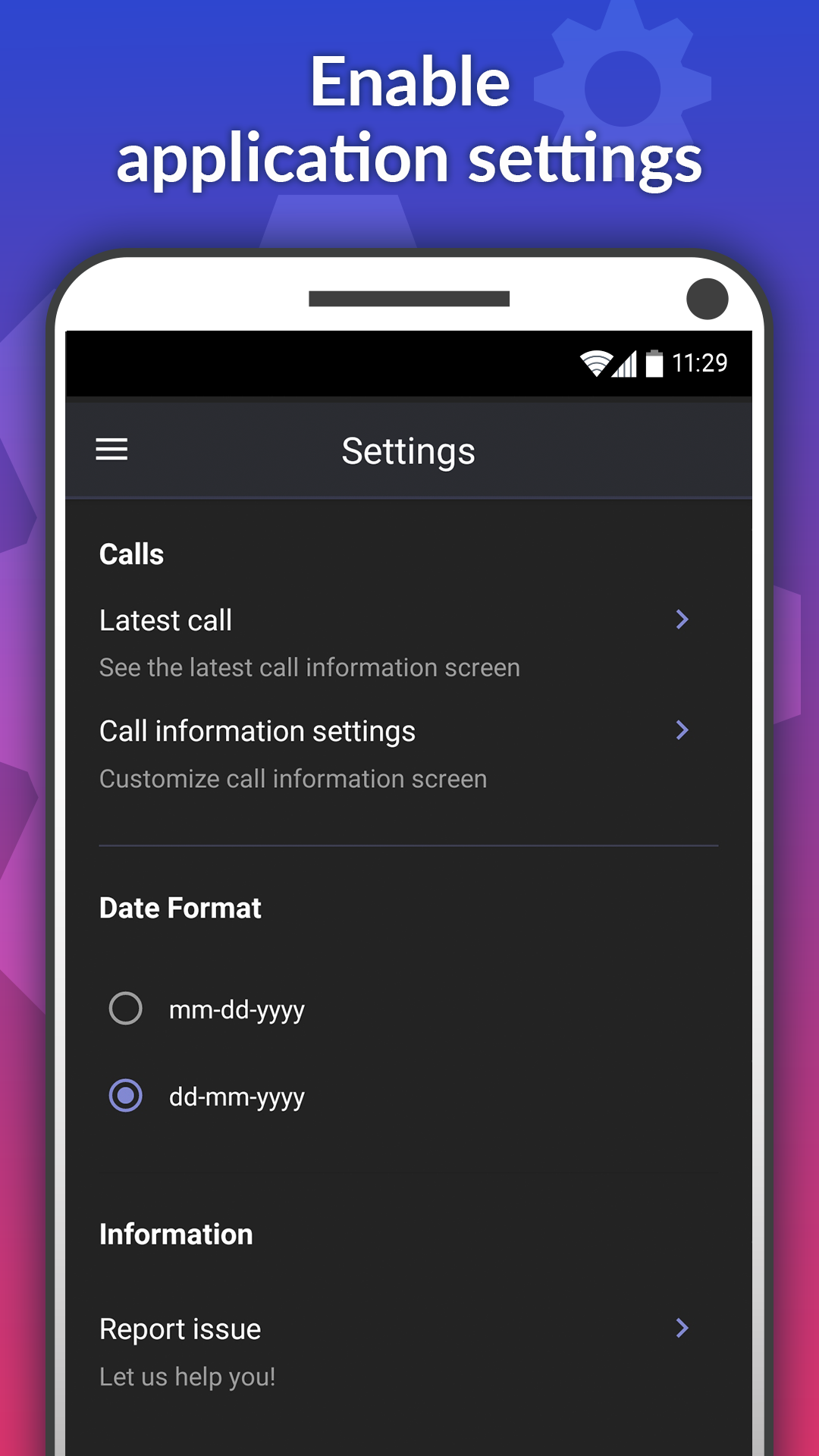 اسکرین شات برنامه Call Blocker 3