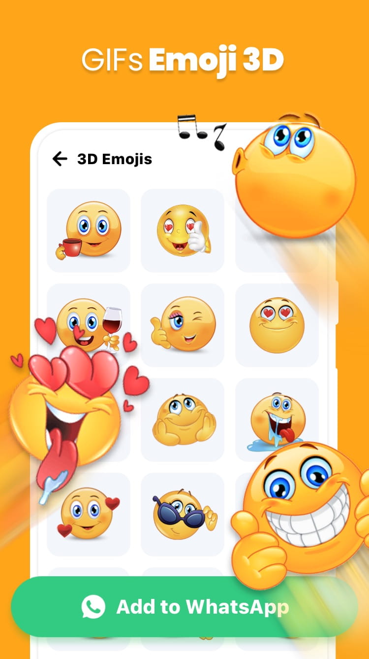 اسکرین شات 6 برنامه GIF Sticker & WAsticker