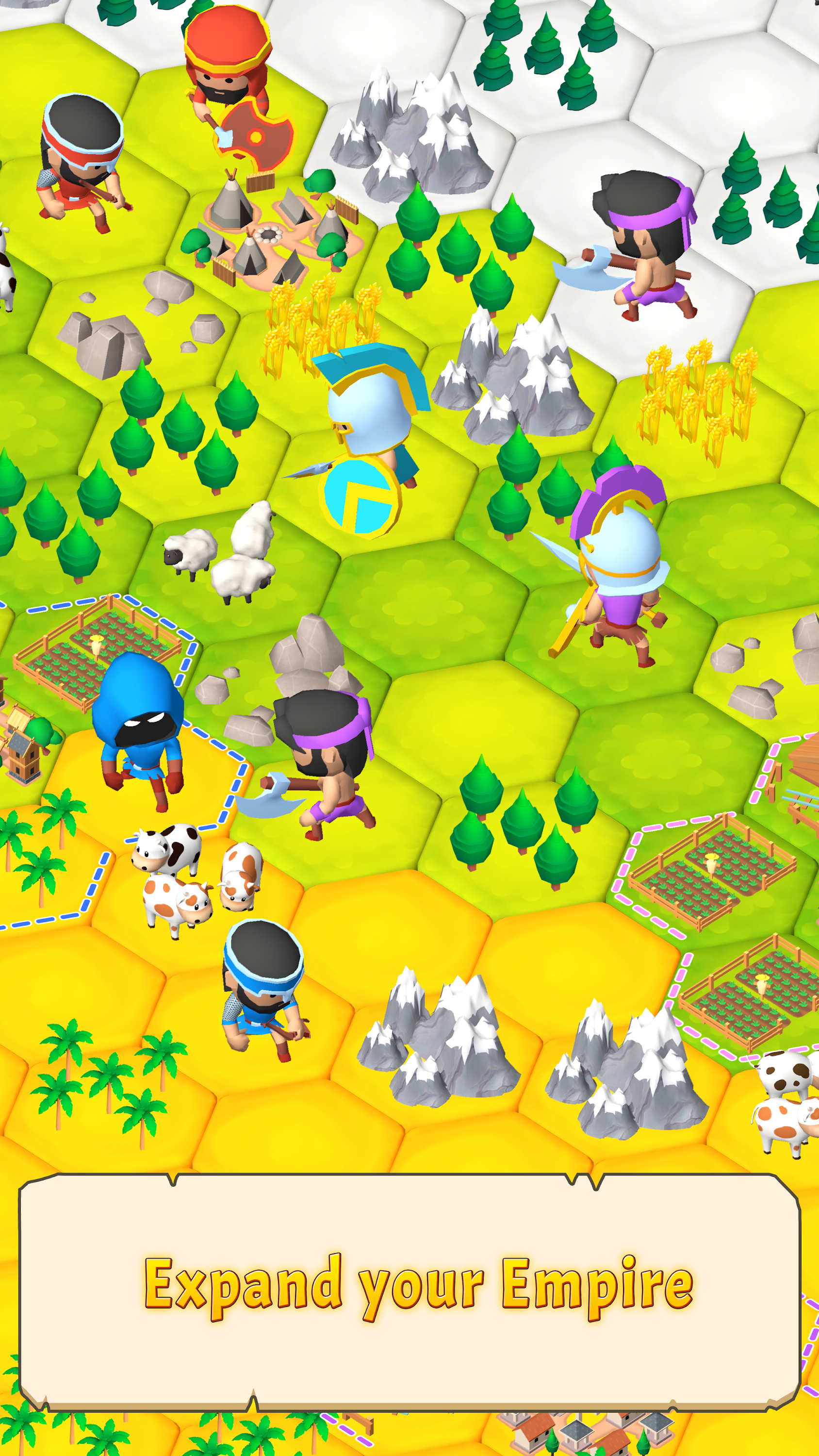 اسکرین شات 4 بازی Civilization Hex: Tribes Rise