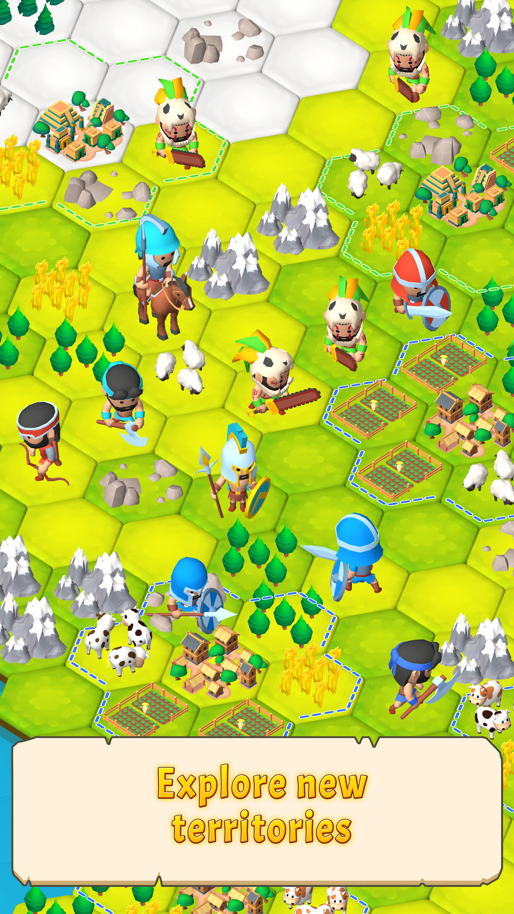 اسکرین شات 1 بازی Civilization Hex: Tribes Rise