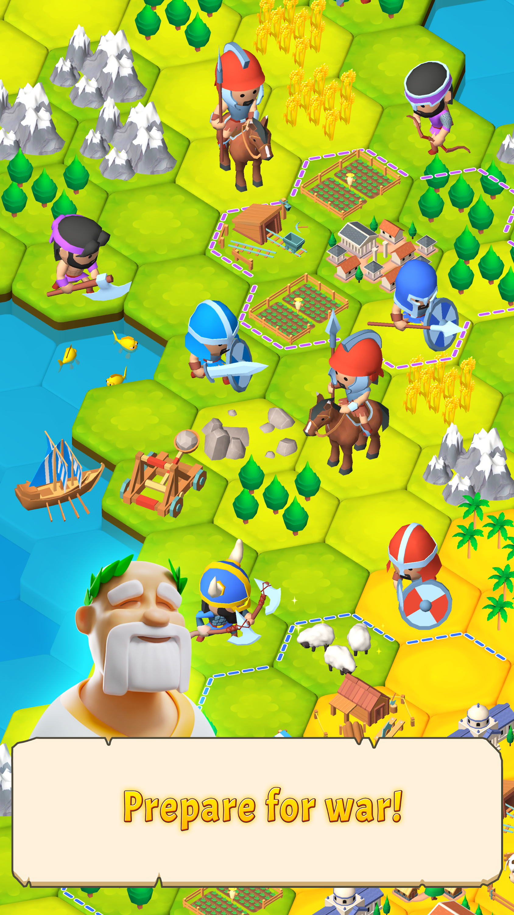 اسکرین شات 2 بازی Civilization Hex: Tribes Rise