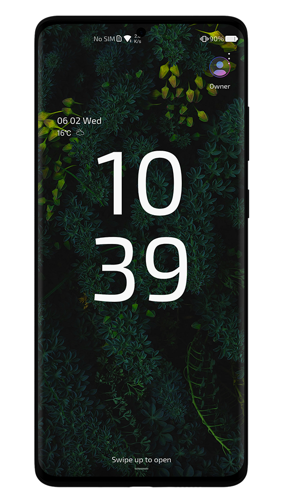 اسکرین شات 1 برنامه Dark Minimal EMUI 10/11 Theme