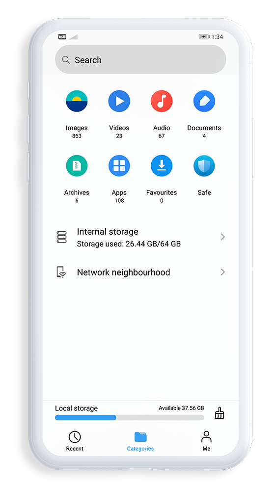 اسکرین شات 5 برنامه Oxygen Os for EMUI 9/10 Theme