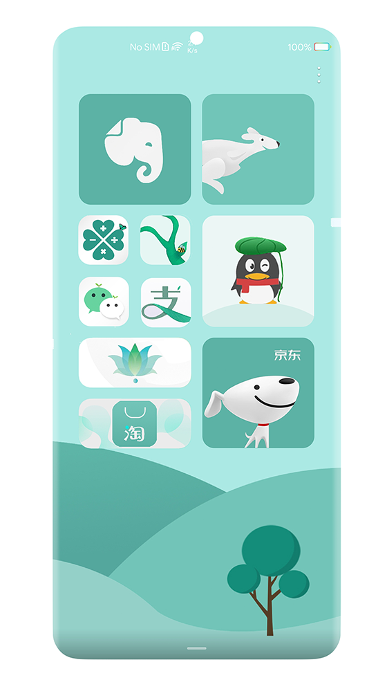 اسکرین شات 4 برنامه Zen-UI Theme For EMUI 10/11