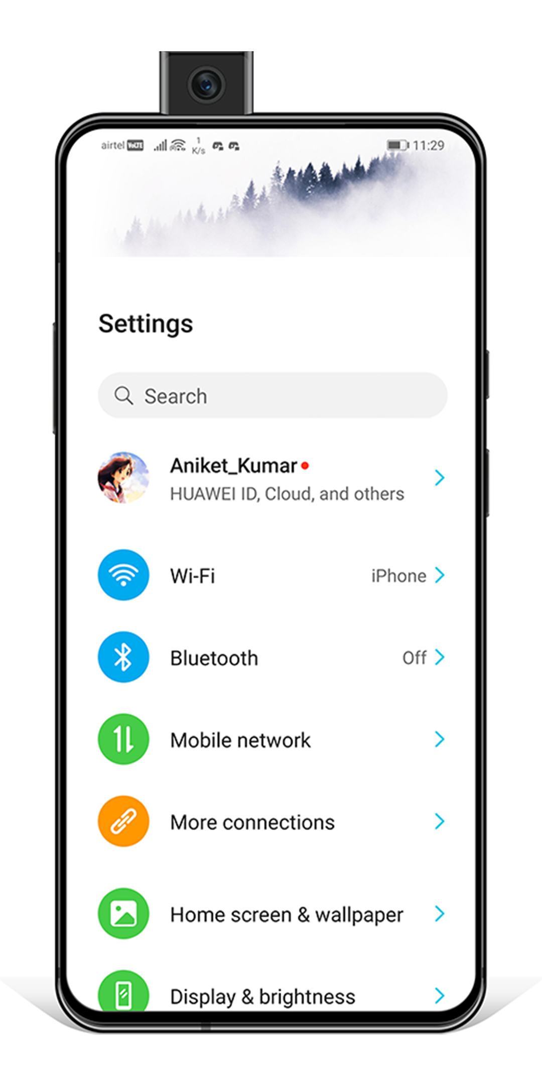 اسکرین شات 4 برنامه Fog EMUI 8/9/10 Theme