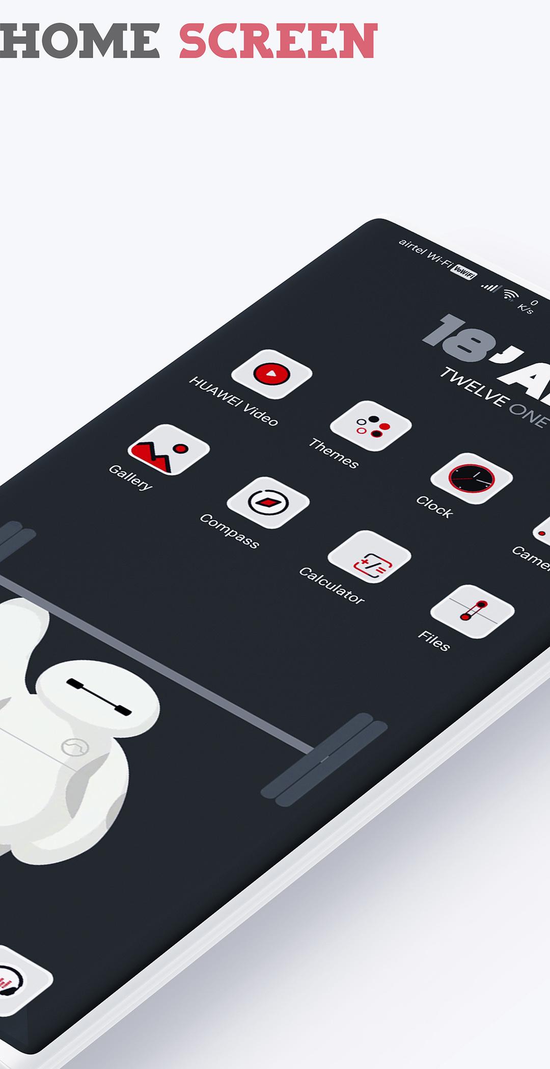 اسکرین شات 3 برنامه ByMax EMUI 9/10 Theme