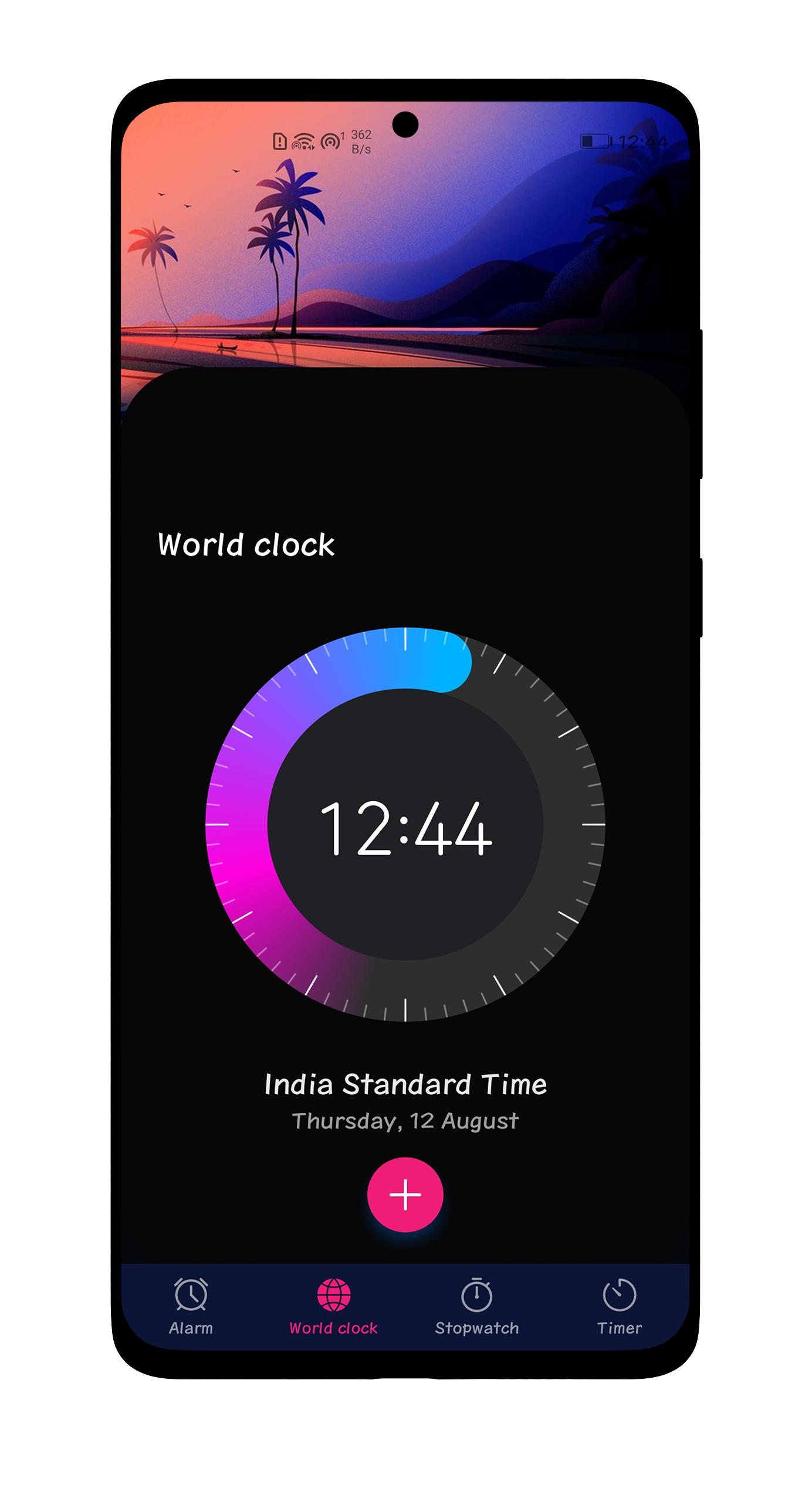 اسکرین شات 4 برنامه Material Card Dark EMUI Theme