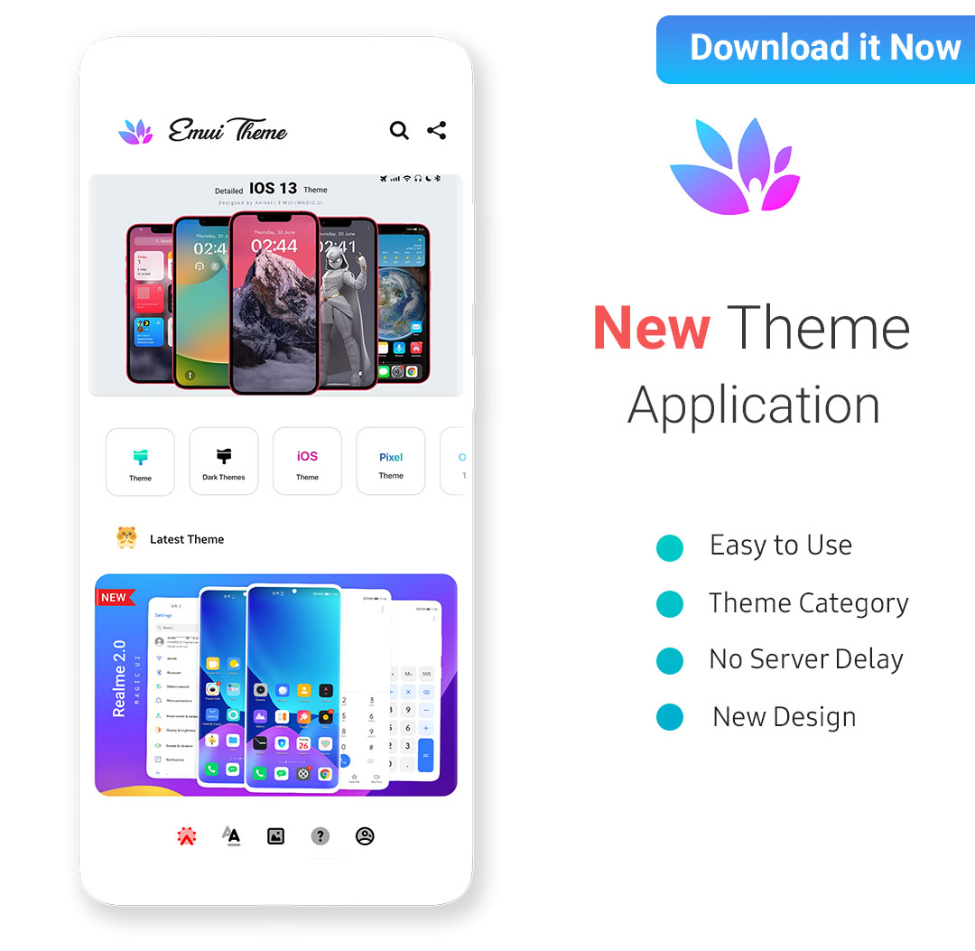 اسکرین شات 1 برنامه EMUI/MagicUI Theme Manager
