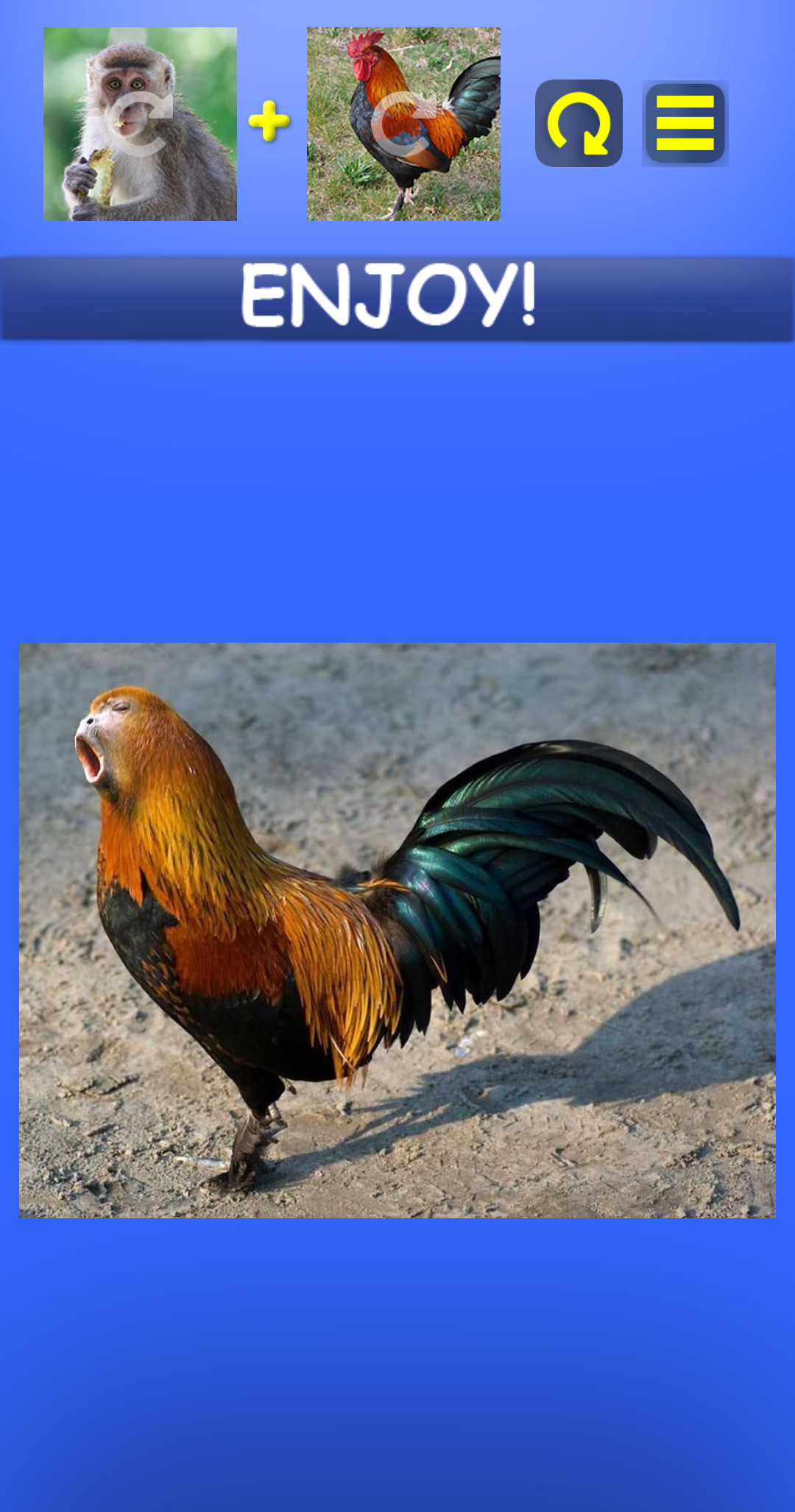 اسکرین شات 3 برنامه Mix Aminals. Animal morphing