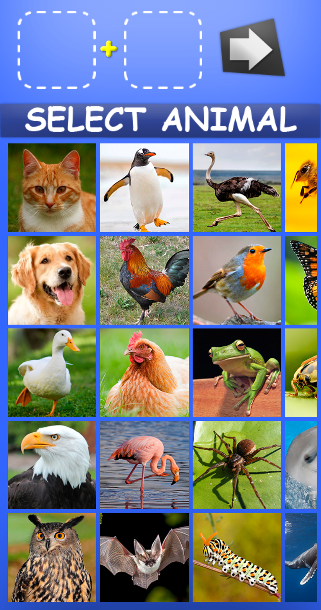 اسکرین شات 1 برنامه Mix Aminals. Animal morphing