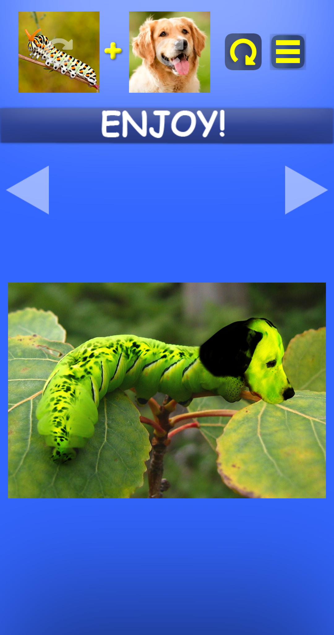 اسکرین شات 7 برنامه Mix Aminals. Animal morphing