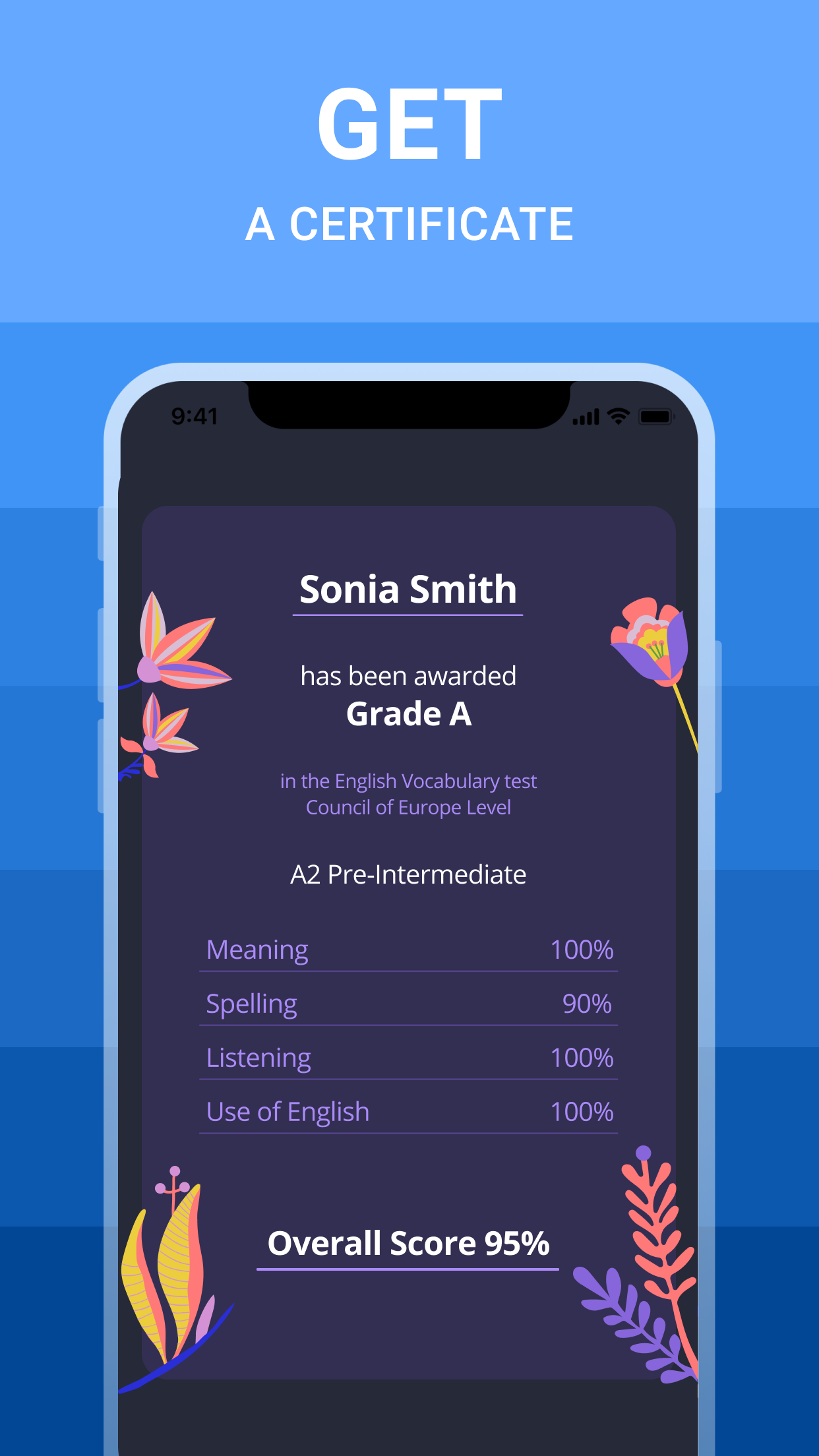 اسکرین شات 7 برنامه English Words A1-C1 | 2Shine