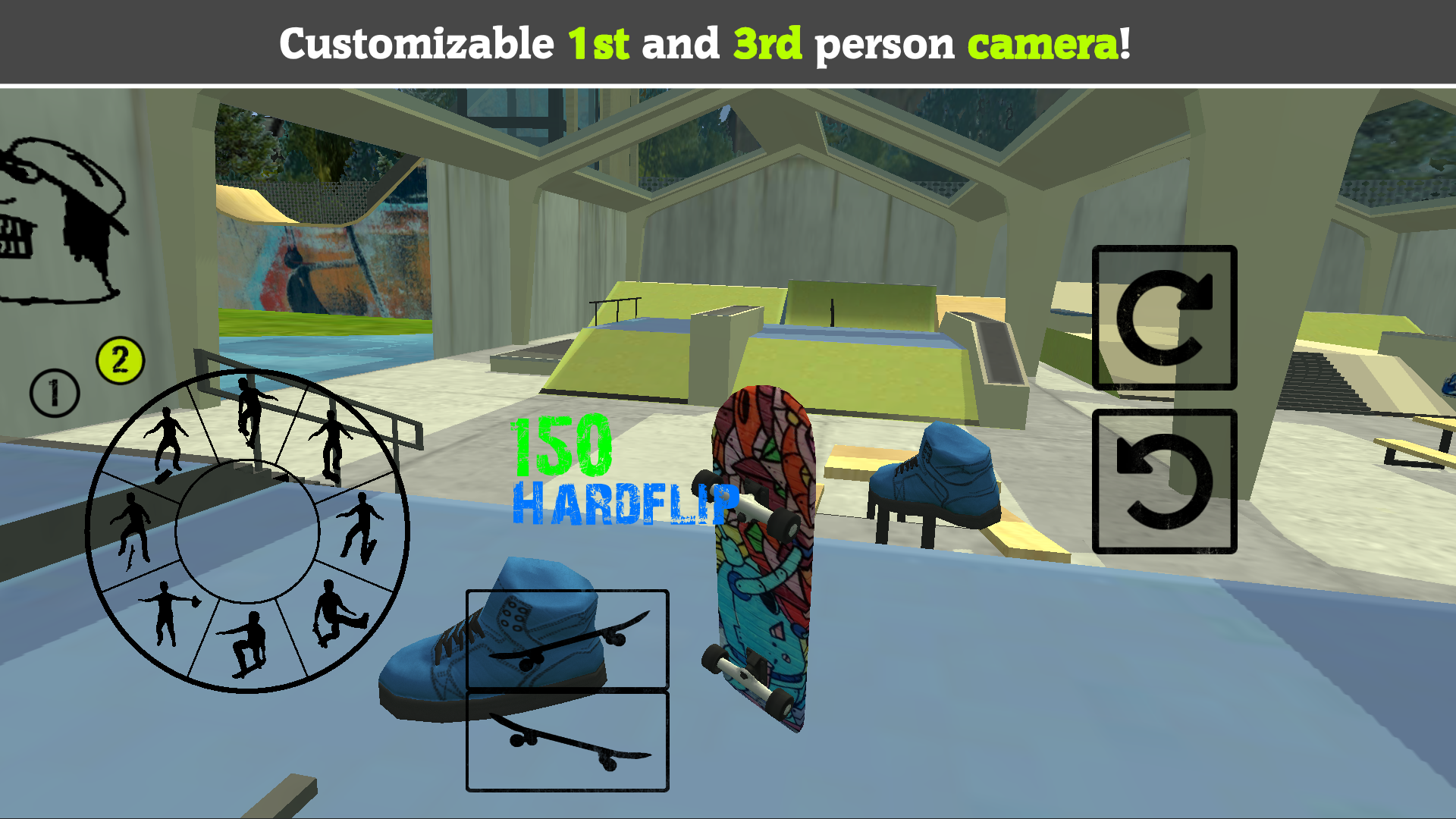 اسکرین شات 3 بازی Skateboard FE3D 2