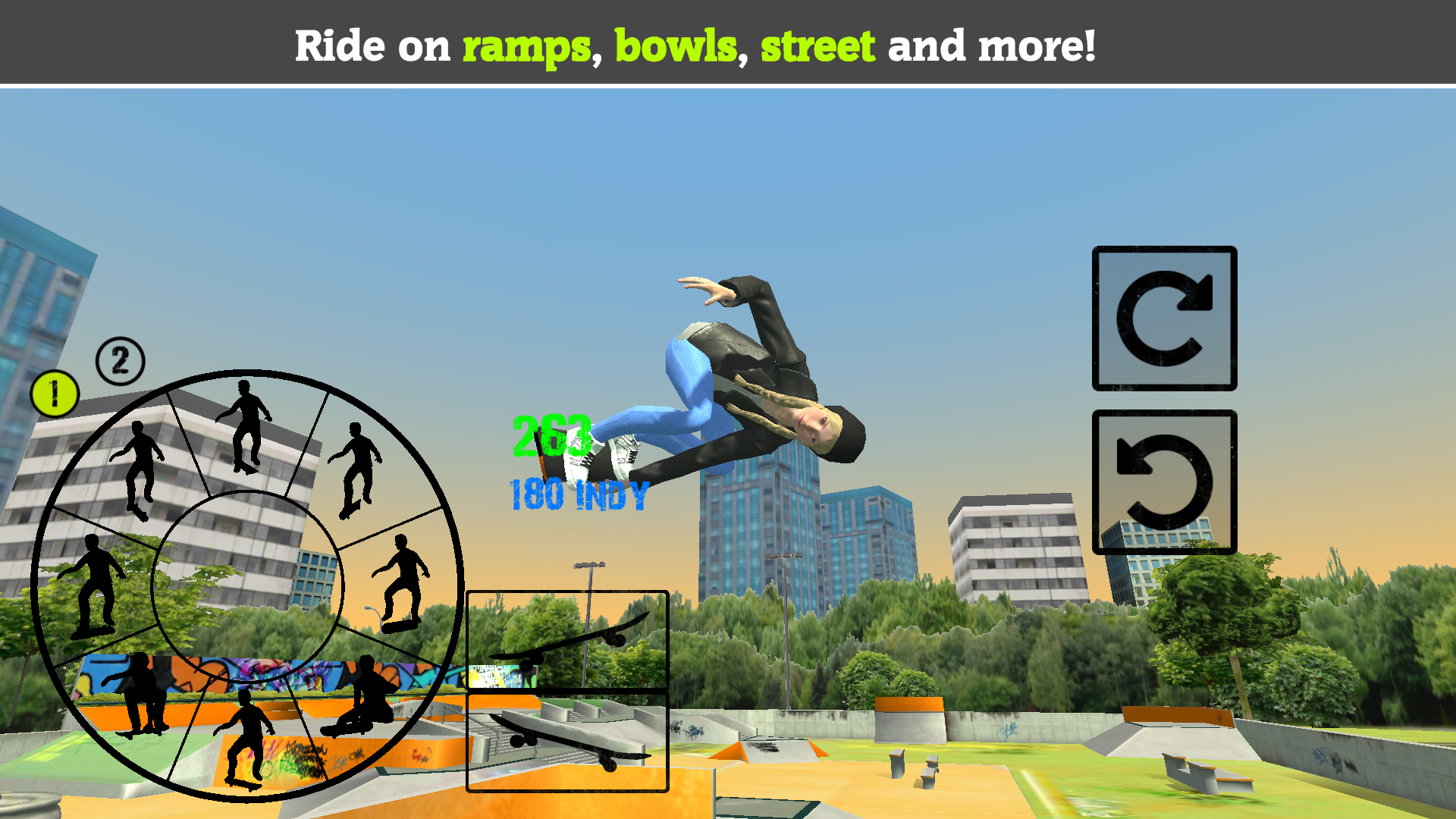اسکرین شات 5 بازی Skateboard FE3D 2