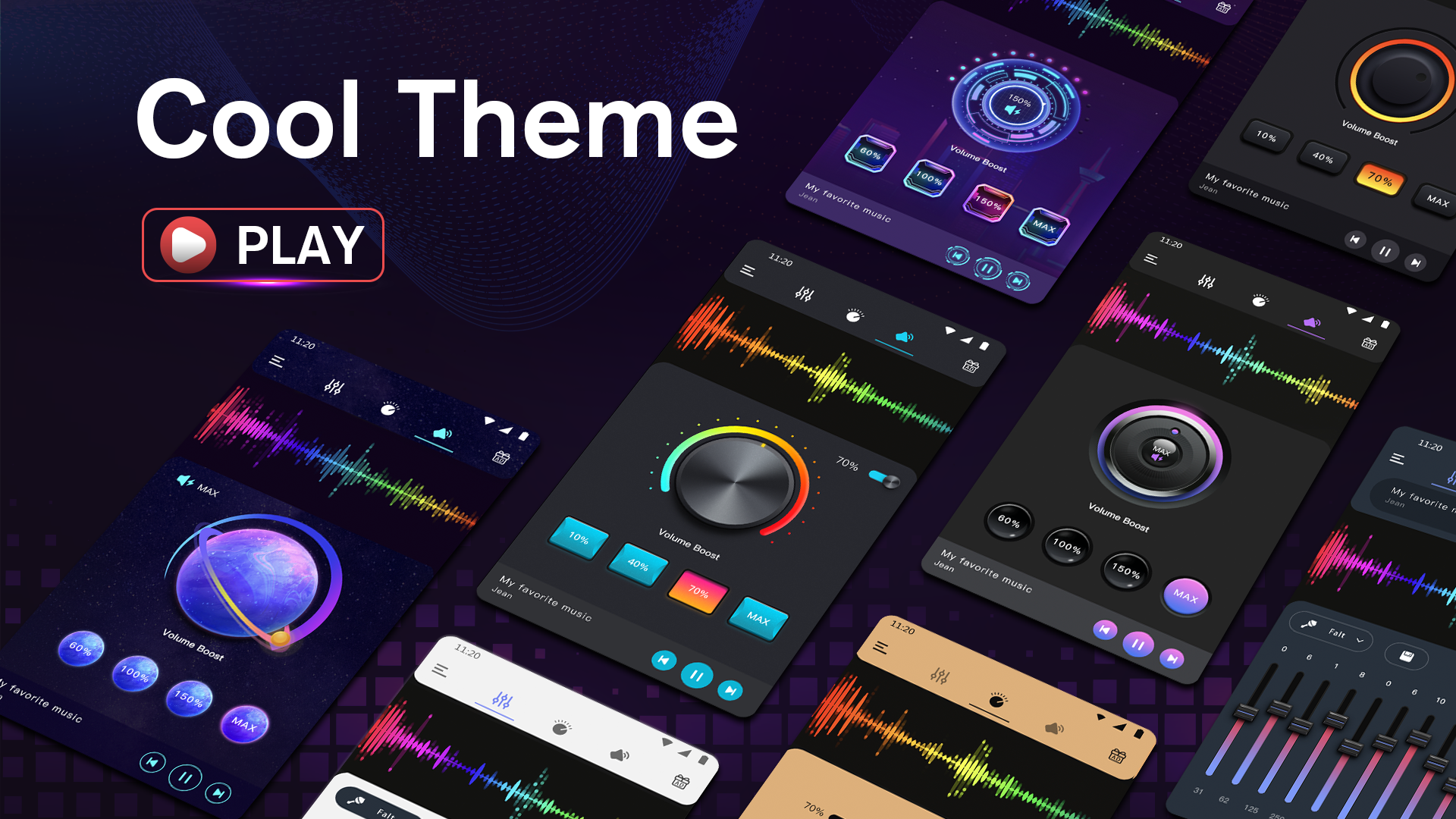 اسکرین شات 7 برنامه Equalizer Bass & Volume Boost