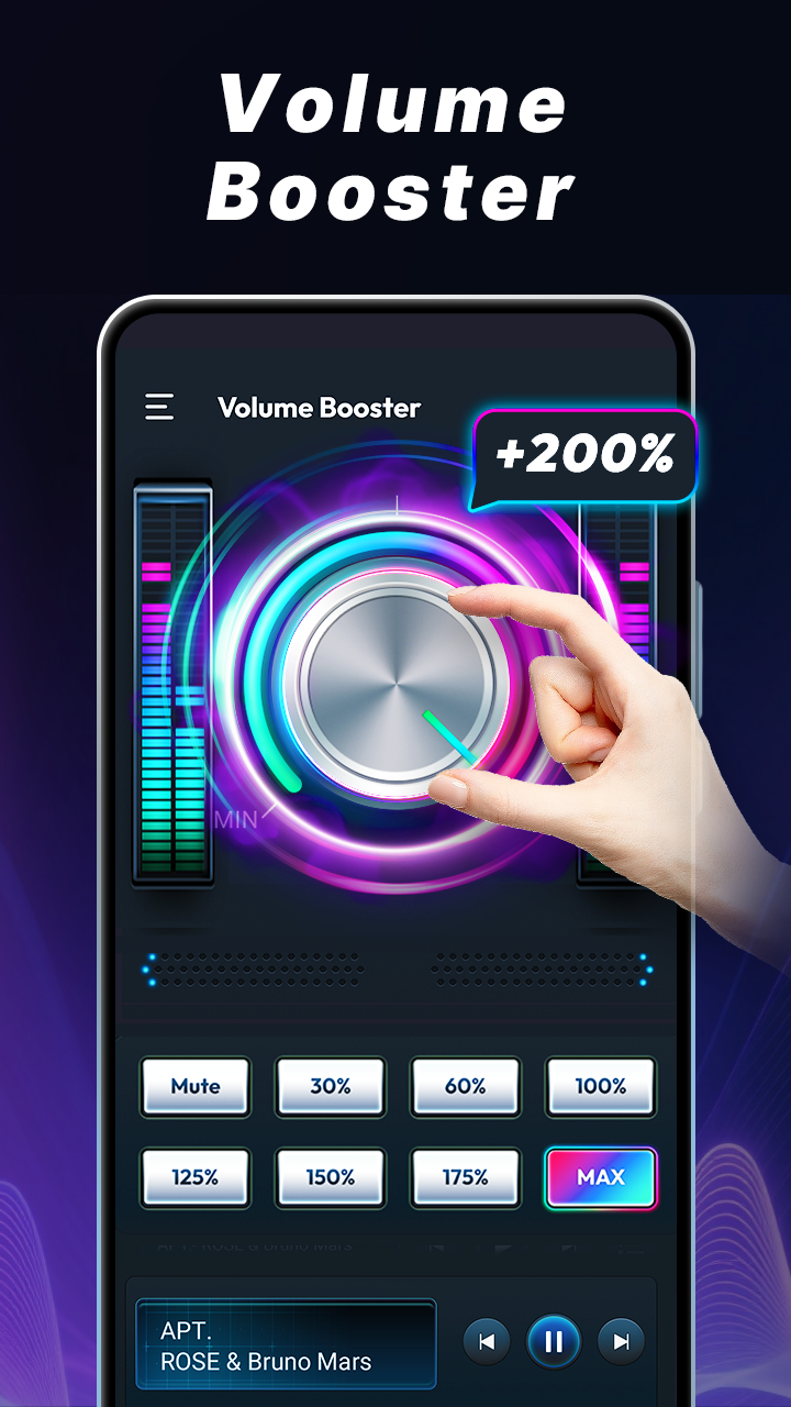 اسکرین شات 3 برنامه Equalizer Pro - Bass Booster
