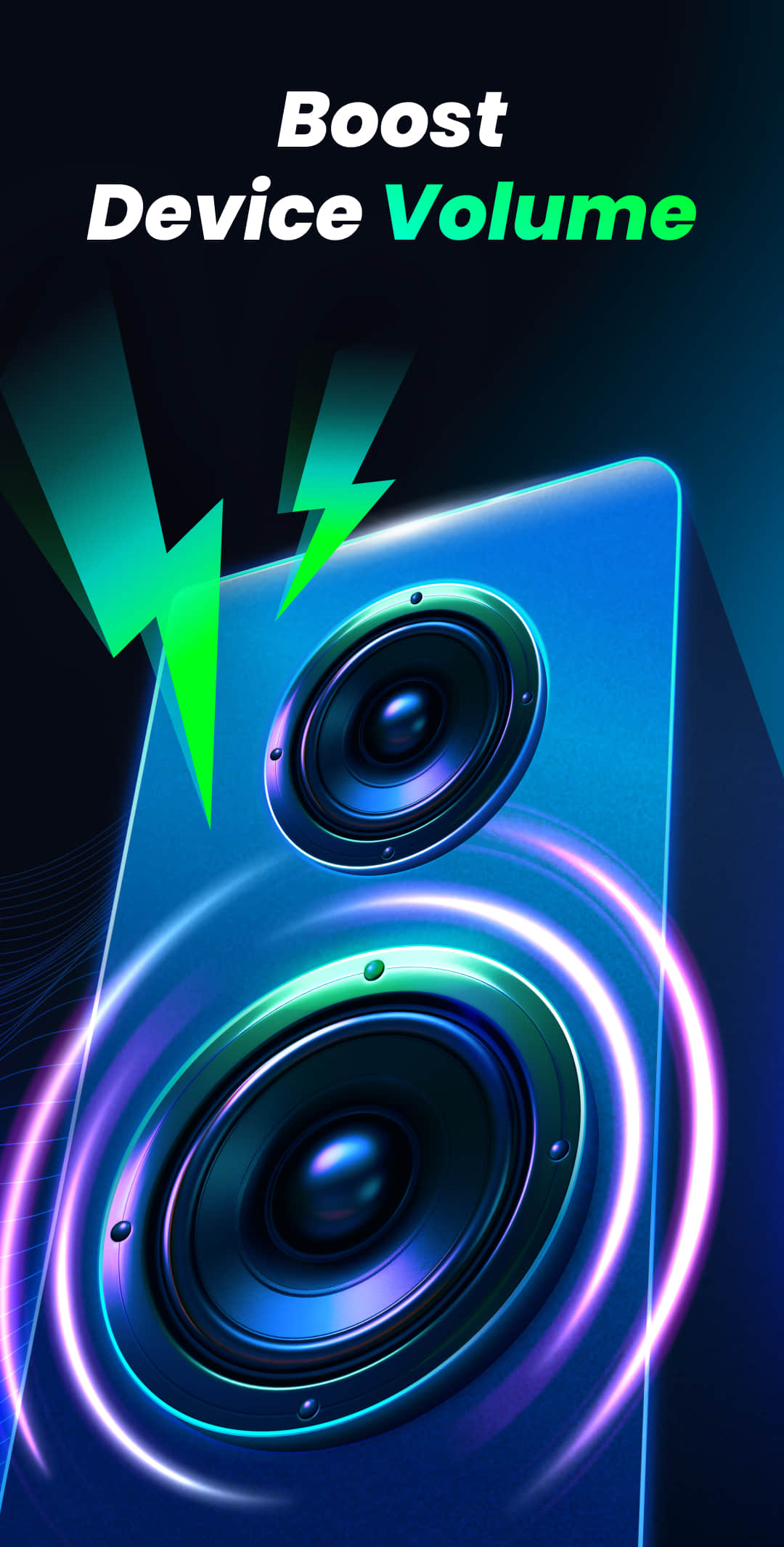 اسکرین شات 6 برنامه Volume Bass Booster, Equalizer