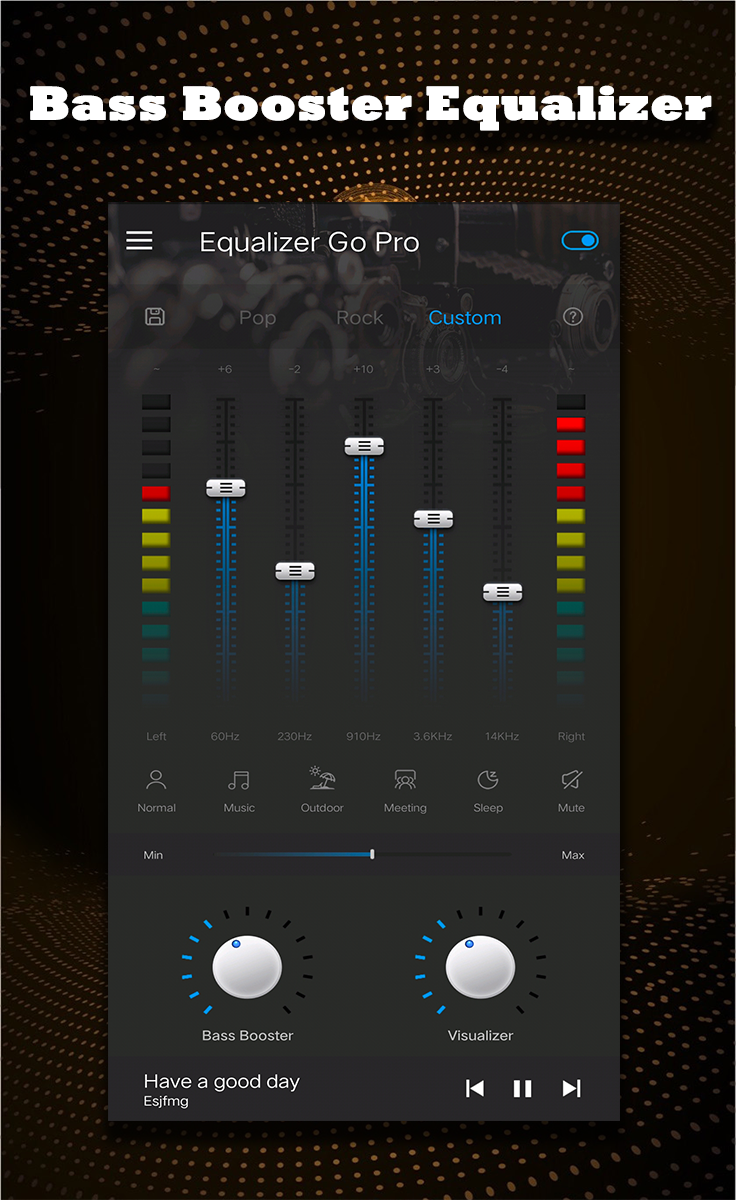 اسکرین شات 2 برنامه Equalizer Bass Booster
