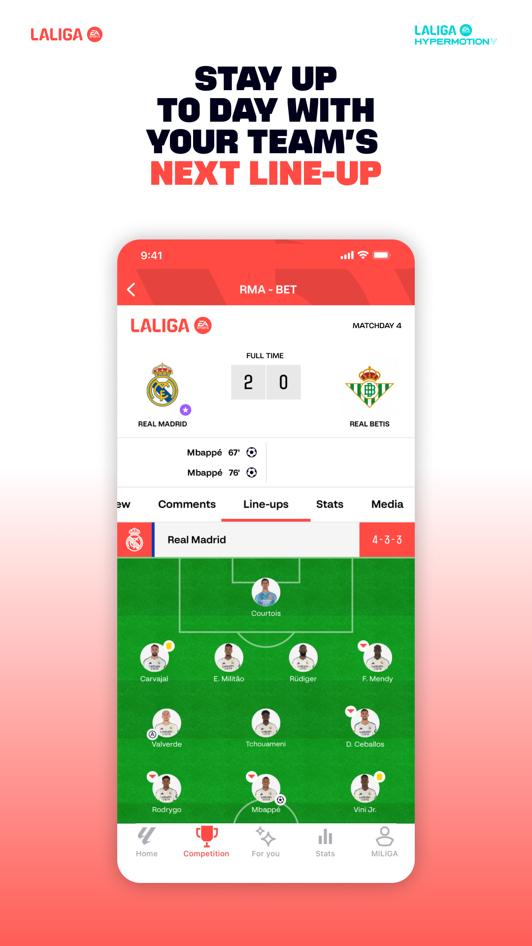 اسکرین شات 4 برنامه LALIGA: Official App 24-25