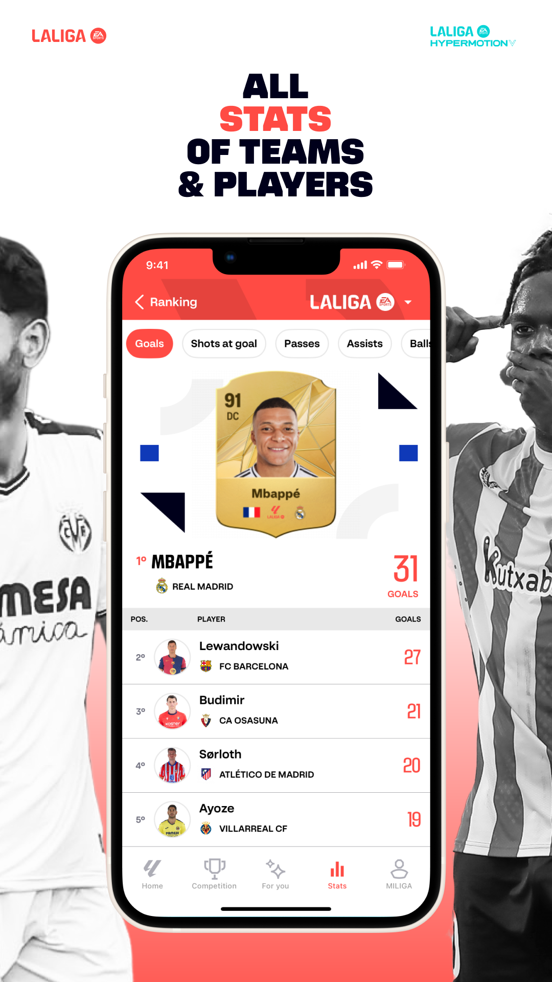 اسکرین شات 6 برنامه LALIGA Official App 2025/26