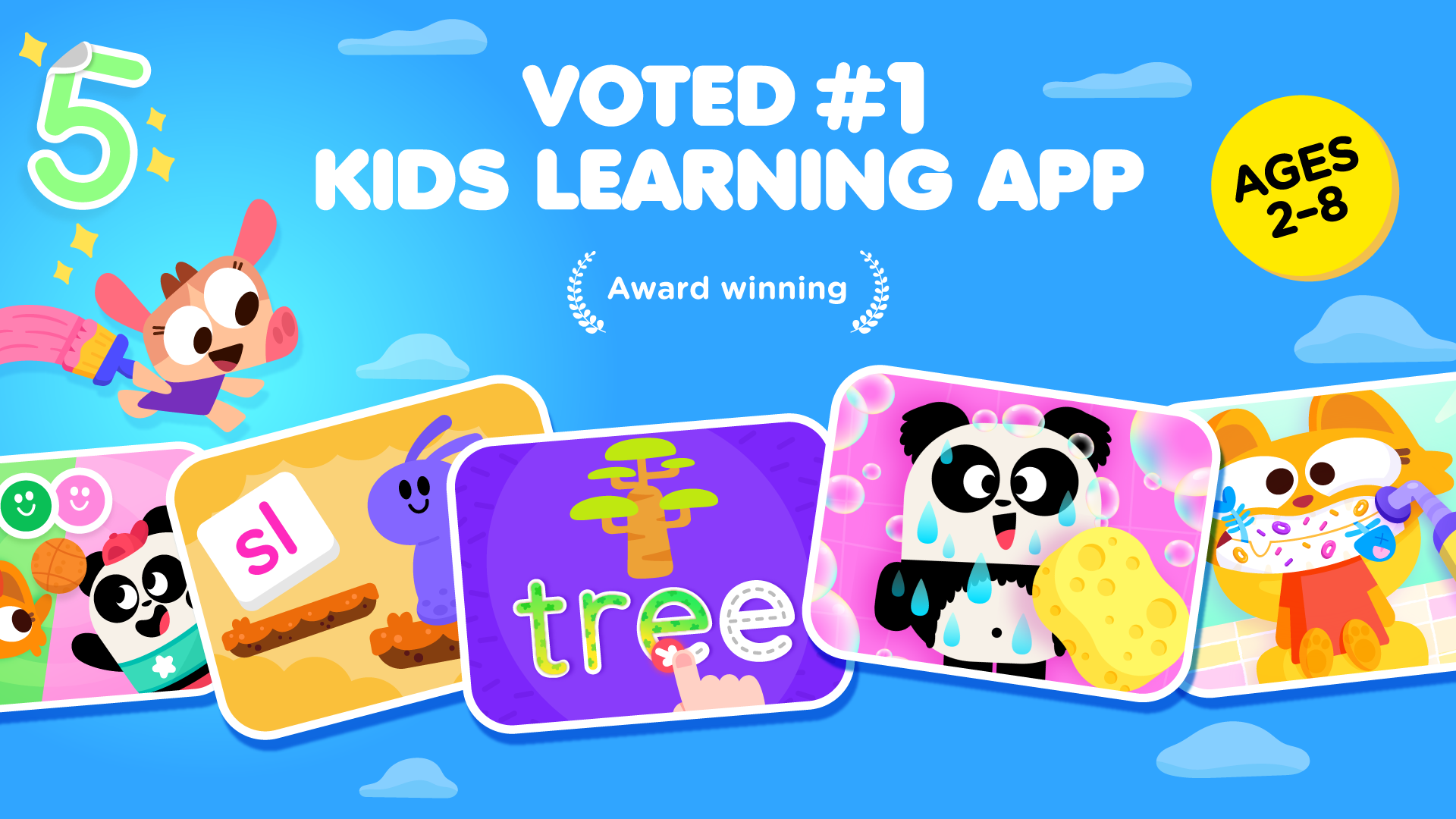 اسکرین شات 1 برنامه Lingokids - Play and Learn