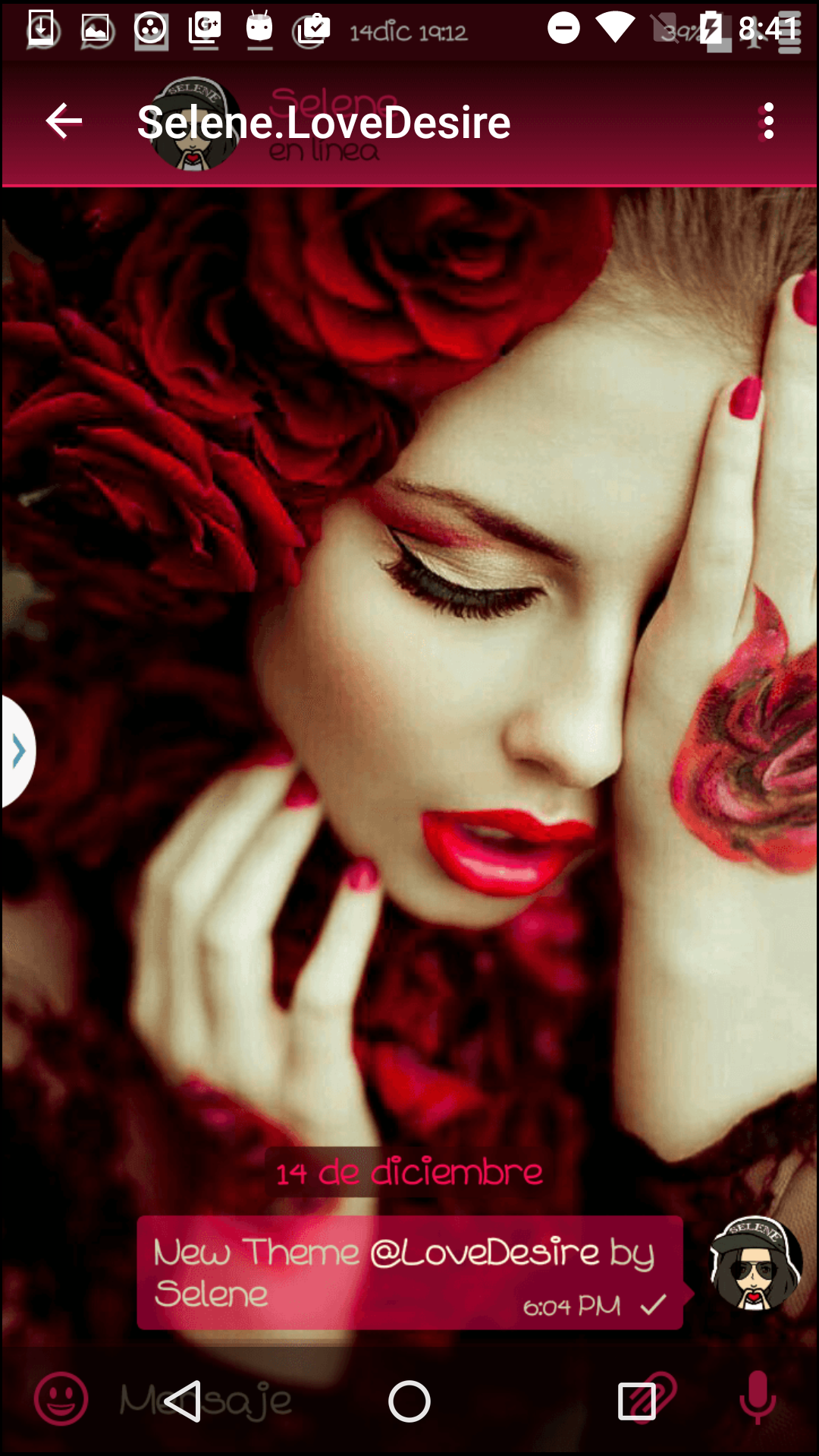 اسکرین شات 2 برنامه Themes for Plus Messenger