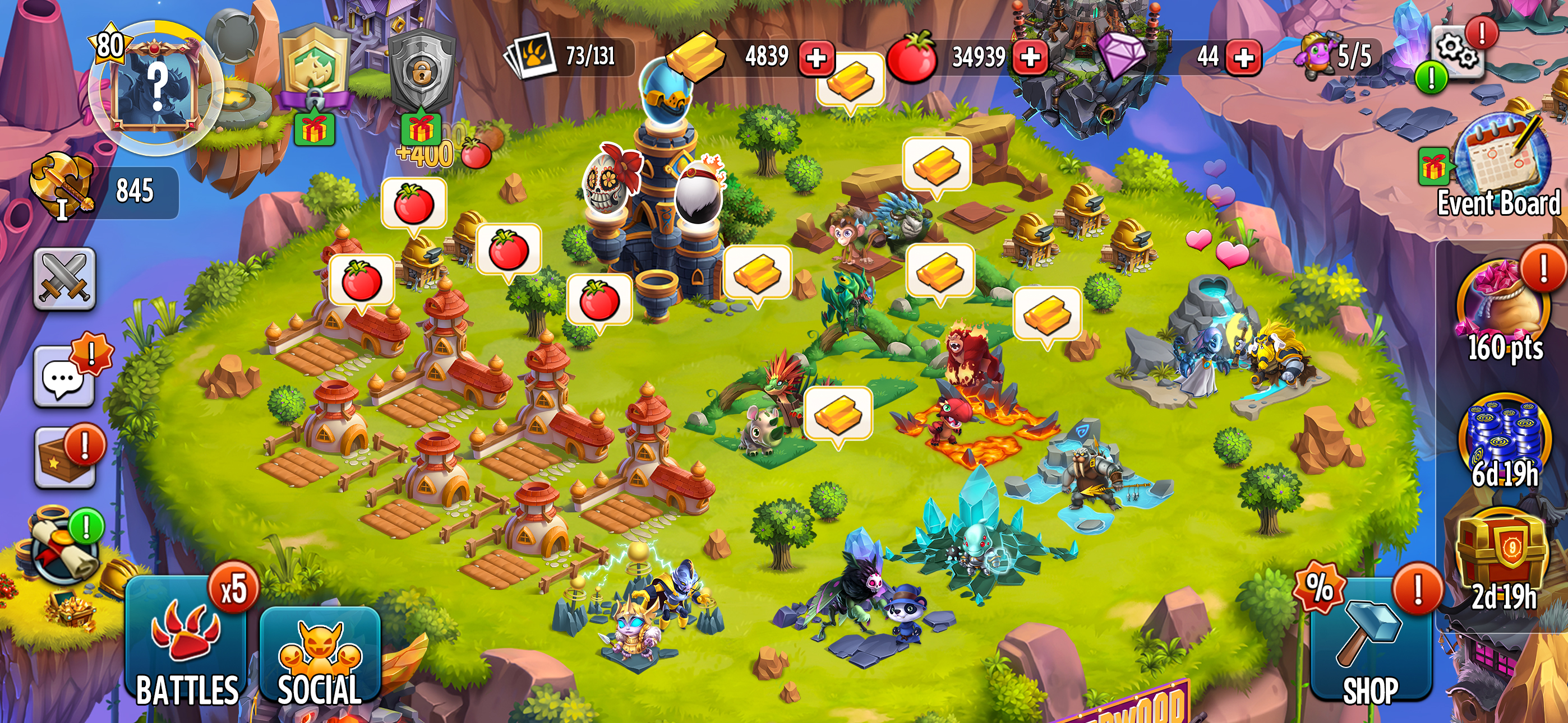 اسکرین شات 6 بازی Monster Legends