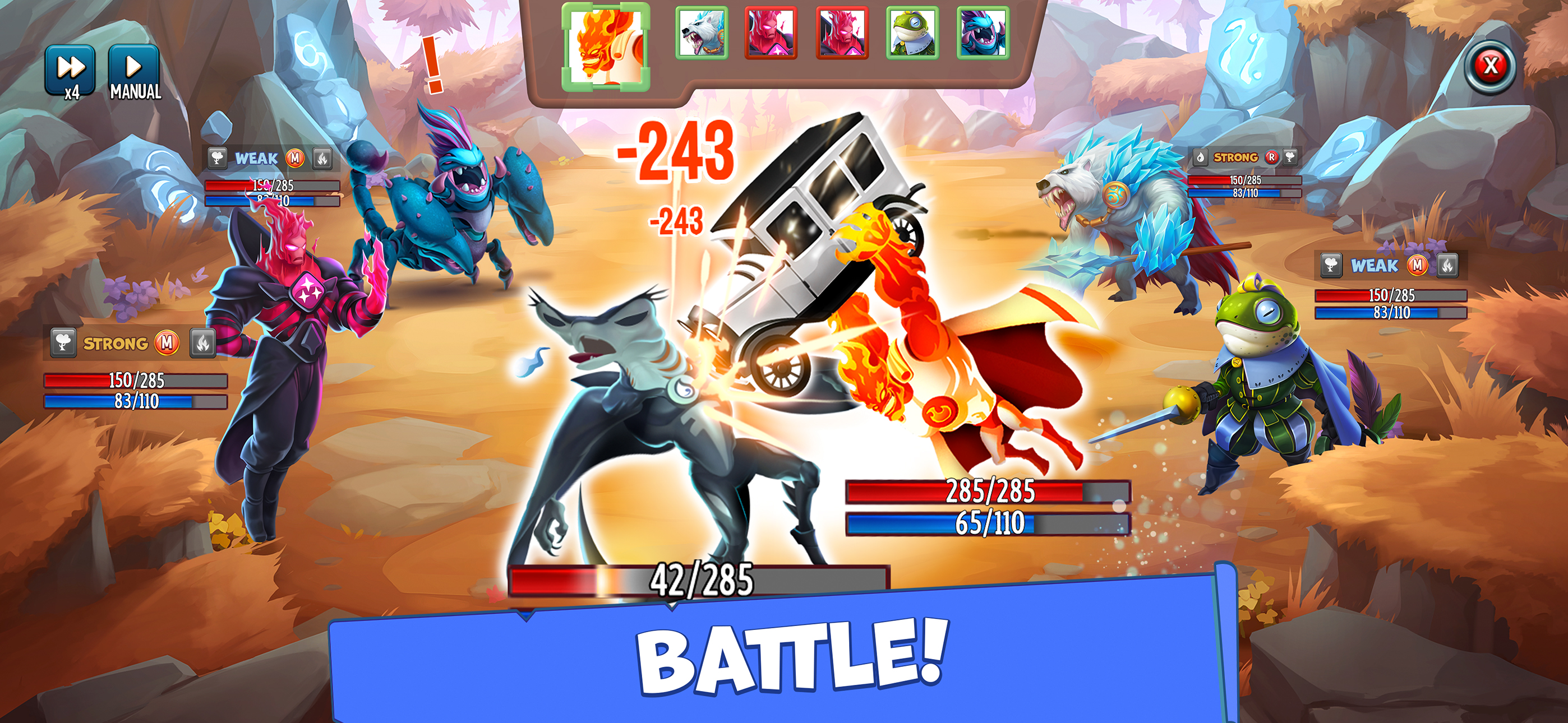 اسکرین شات 1 بازی Monster Legends