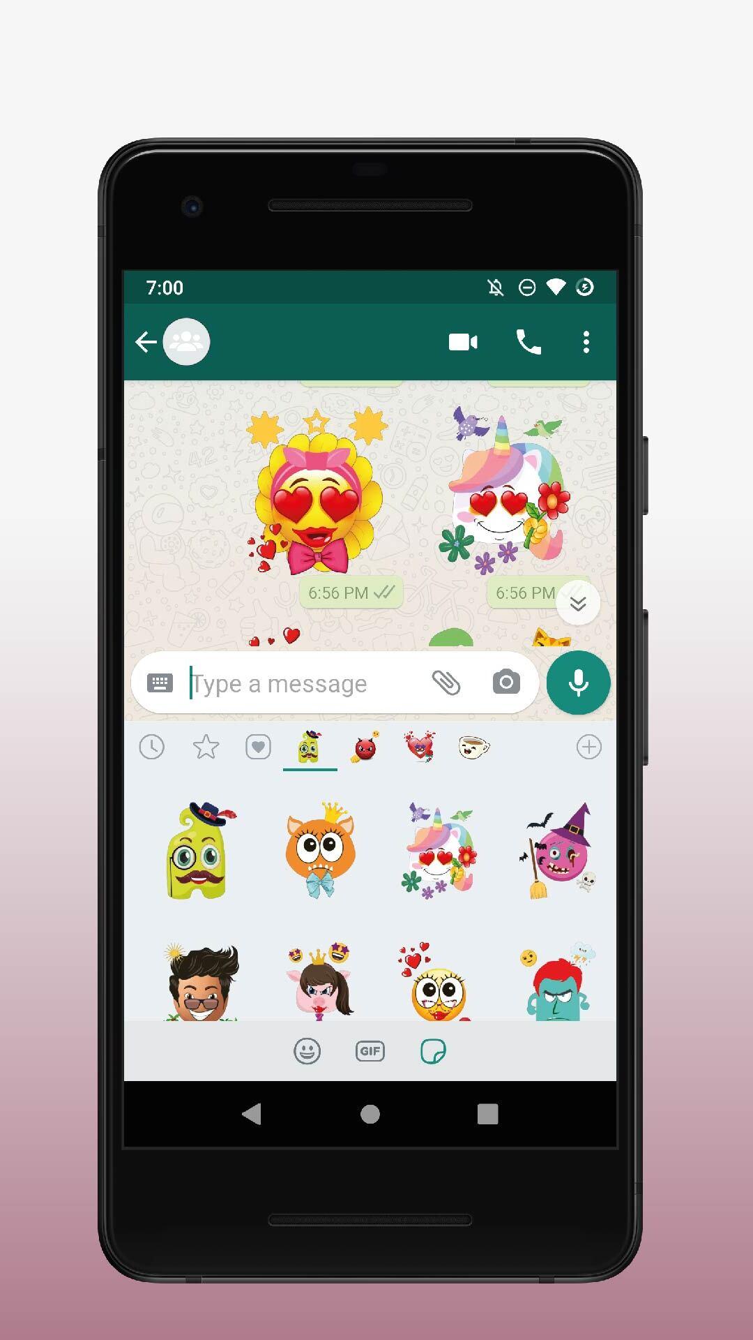 اسکرین شات 6 برنامه Emoji Sticker Editor WASticker