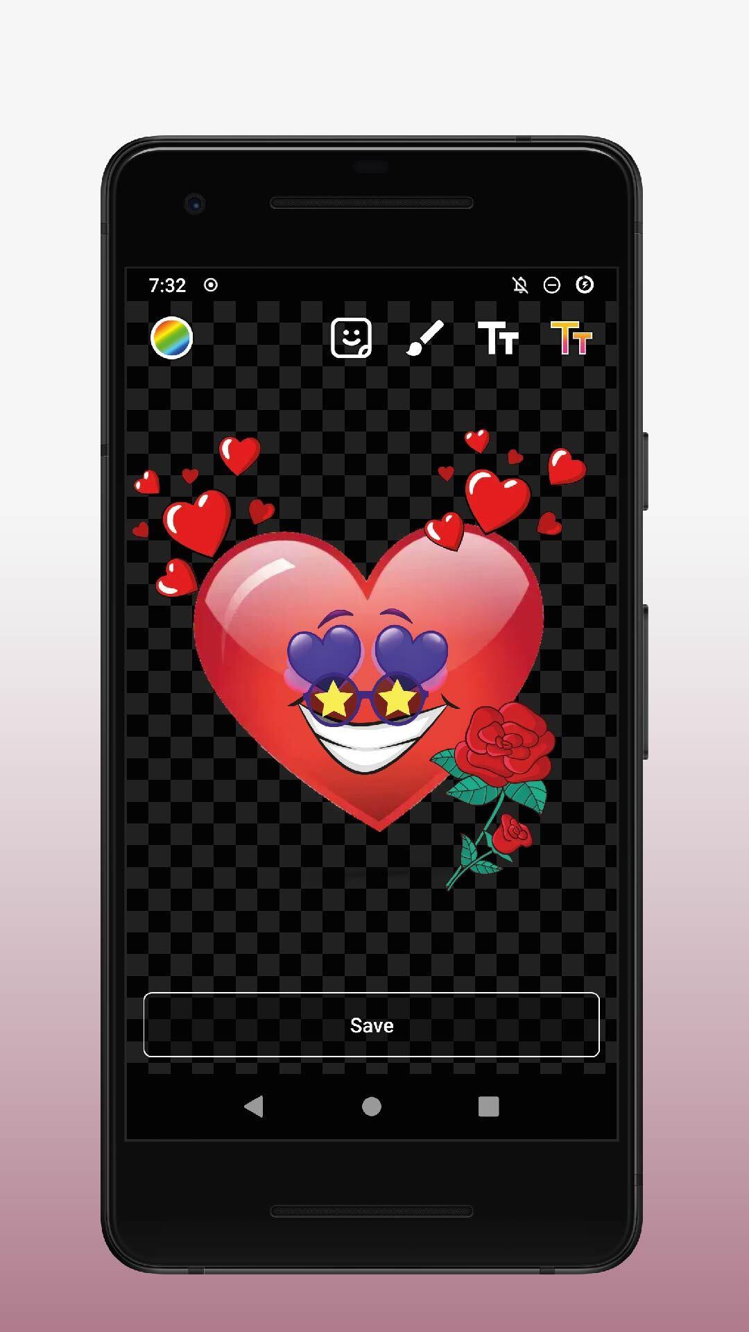اسکرین شات 3 برنامه Emoji Sticker Editor WASticker
