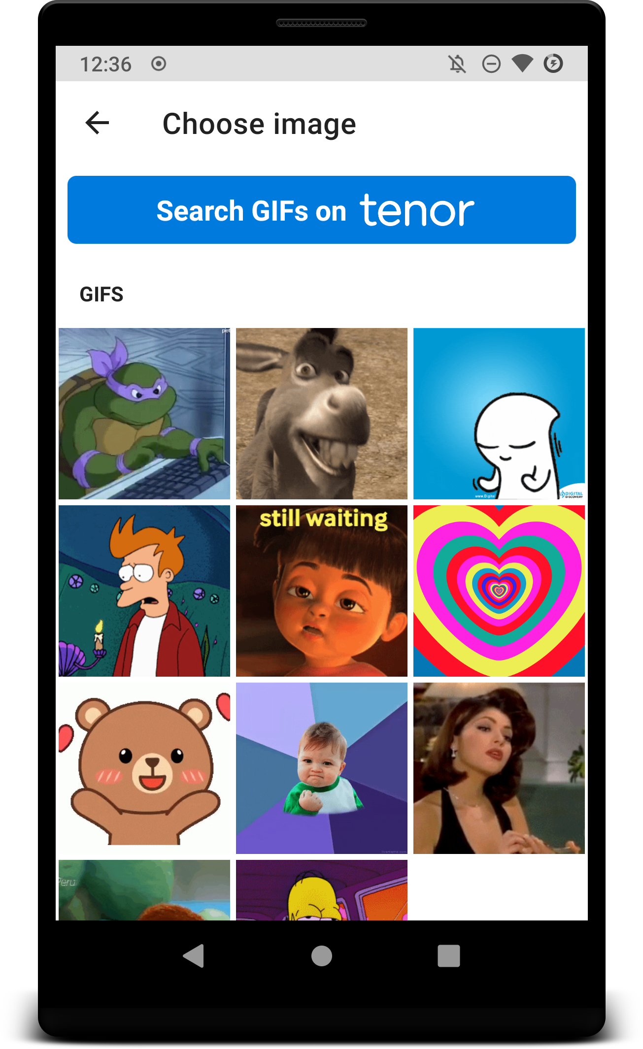 اسکرین شات 4 برنامه GIF2Sticker Animated Stickers