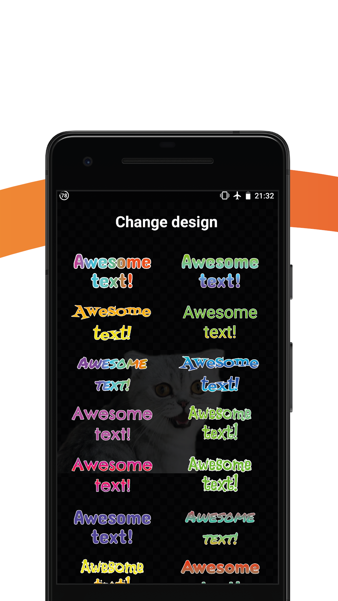 اسکرین شات 6 برنامه Create Stickers for WhatsApp