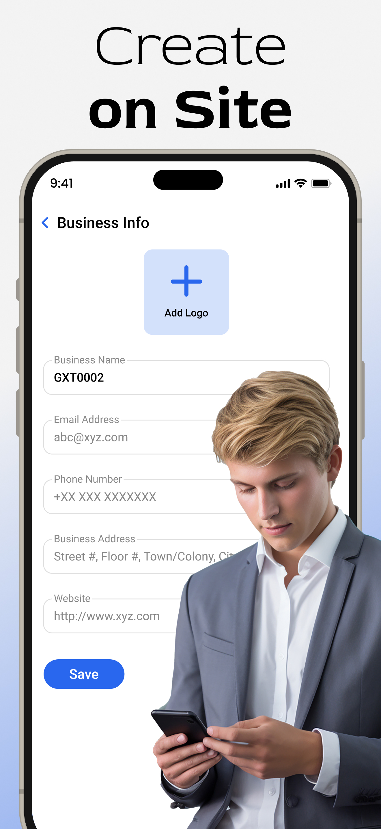 اسکرین شات 3 برنامه Invoice Maker & Estimate Maker