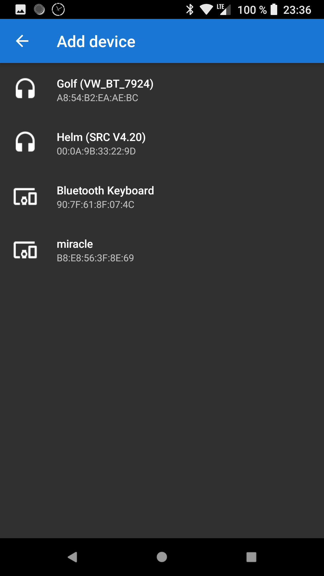 اسکرین شات 4 برنامه Bluetooth Volume Manager